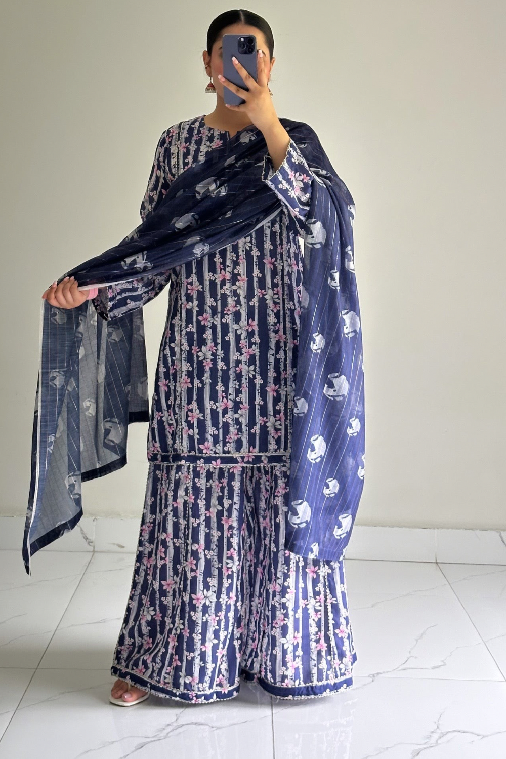 3pcs lawn (Ramsha)