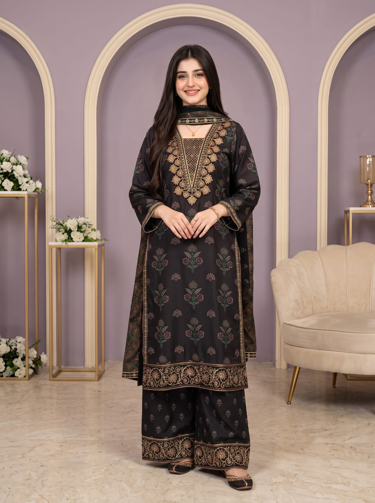 3pcs (Gulrukh)