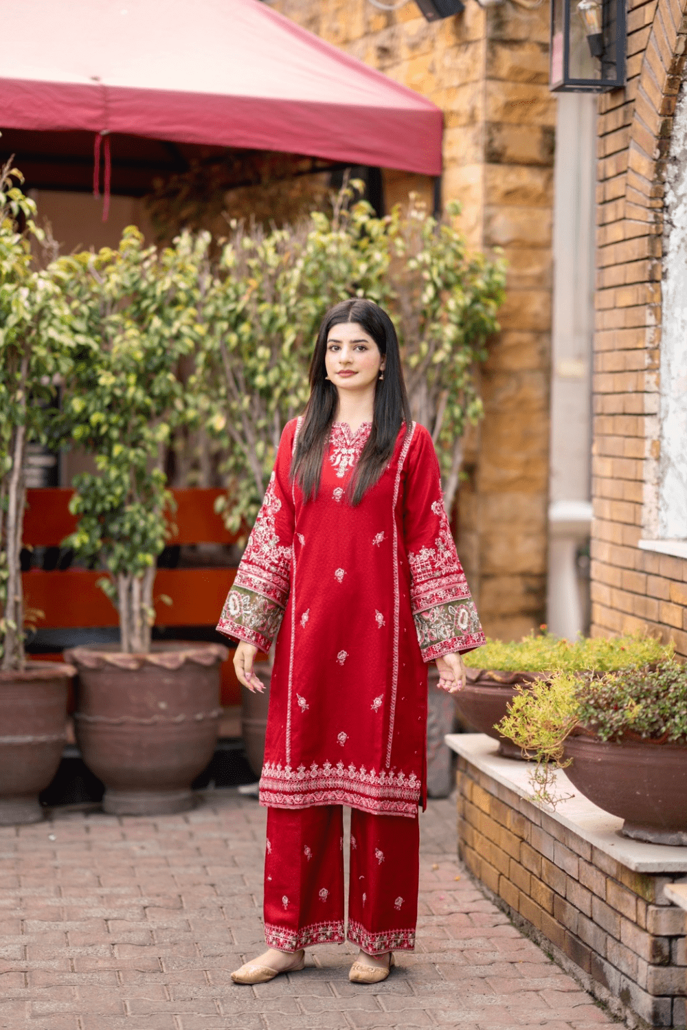Ayesha.B 2pcs cotton (mushk)