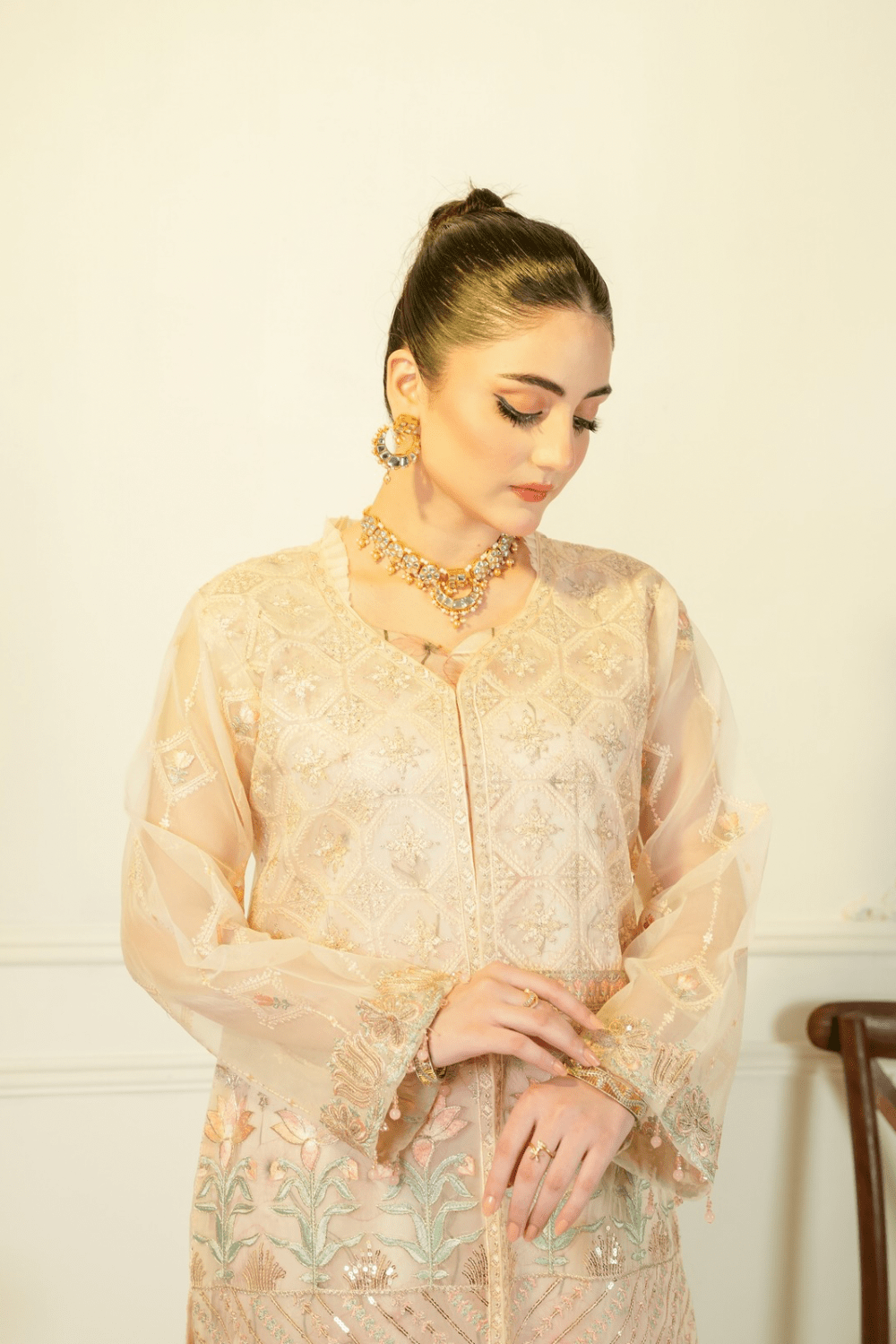 Ayesha.B 2pcs (gown)