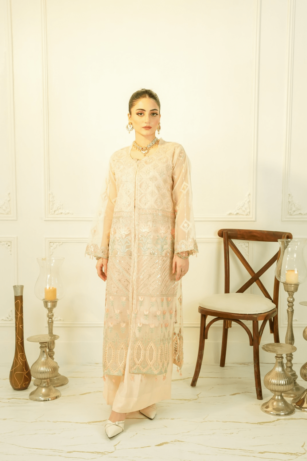 Ayesha.B 2pcs (gown)
