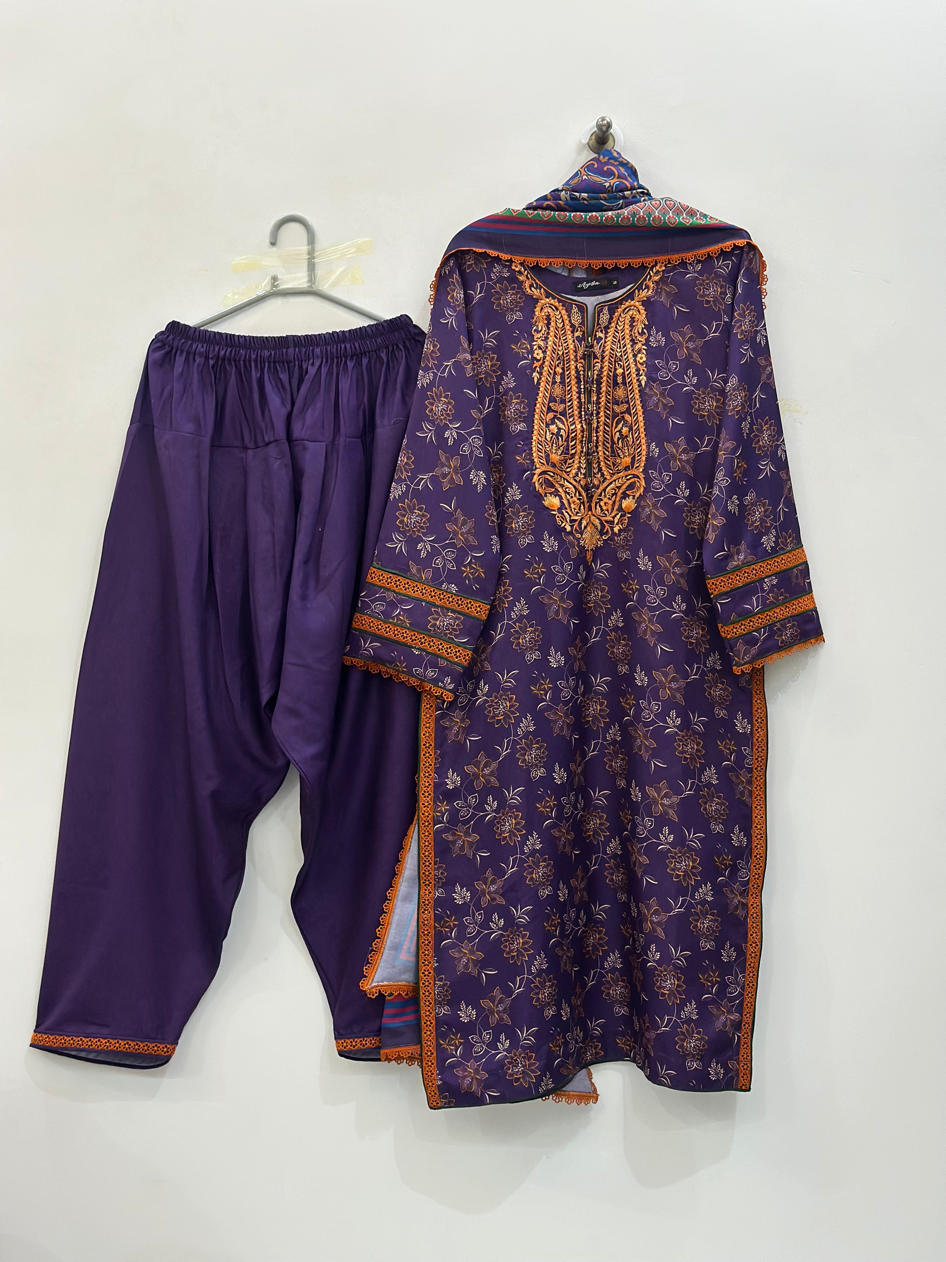 Ayesha.B 3pcs (Afsana)