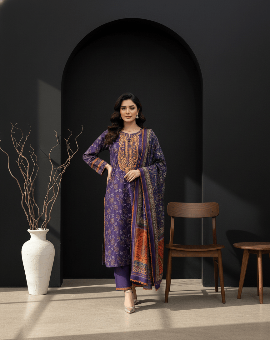 Ayesha.B 3pcs (Afsana)