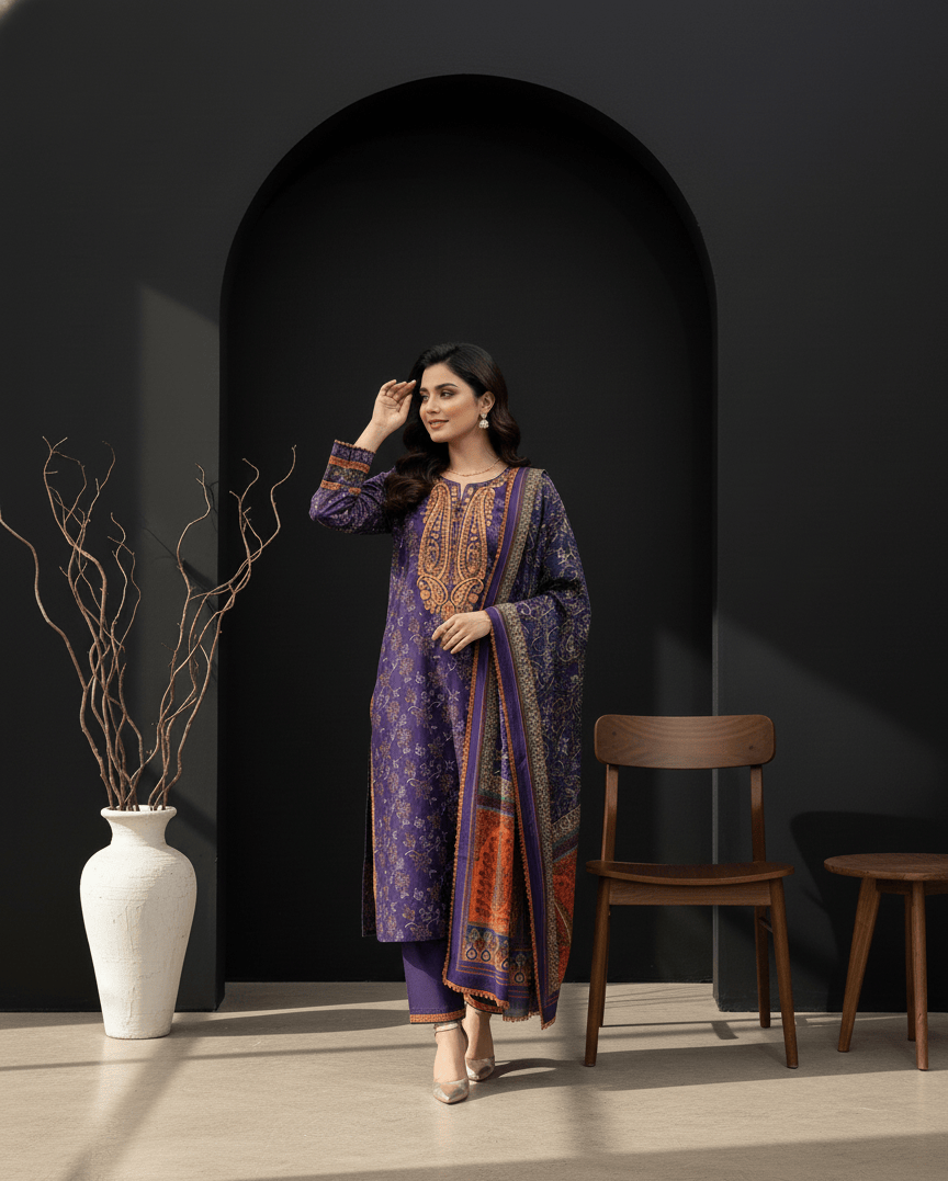 Ayesha.B 3pcs (Afsana)