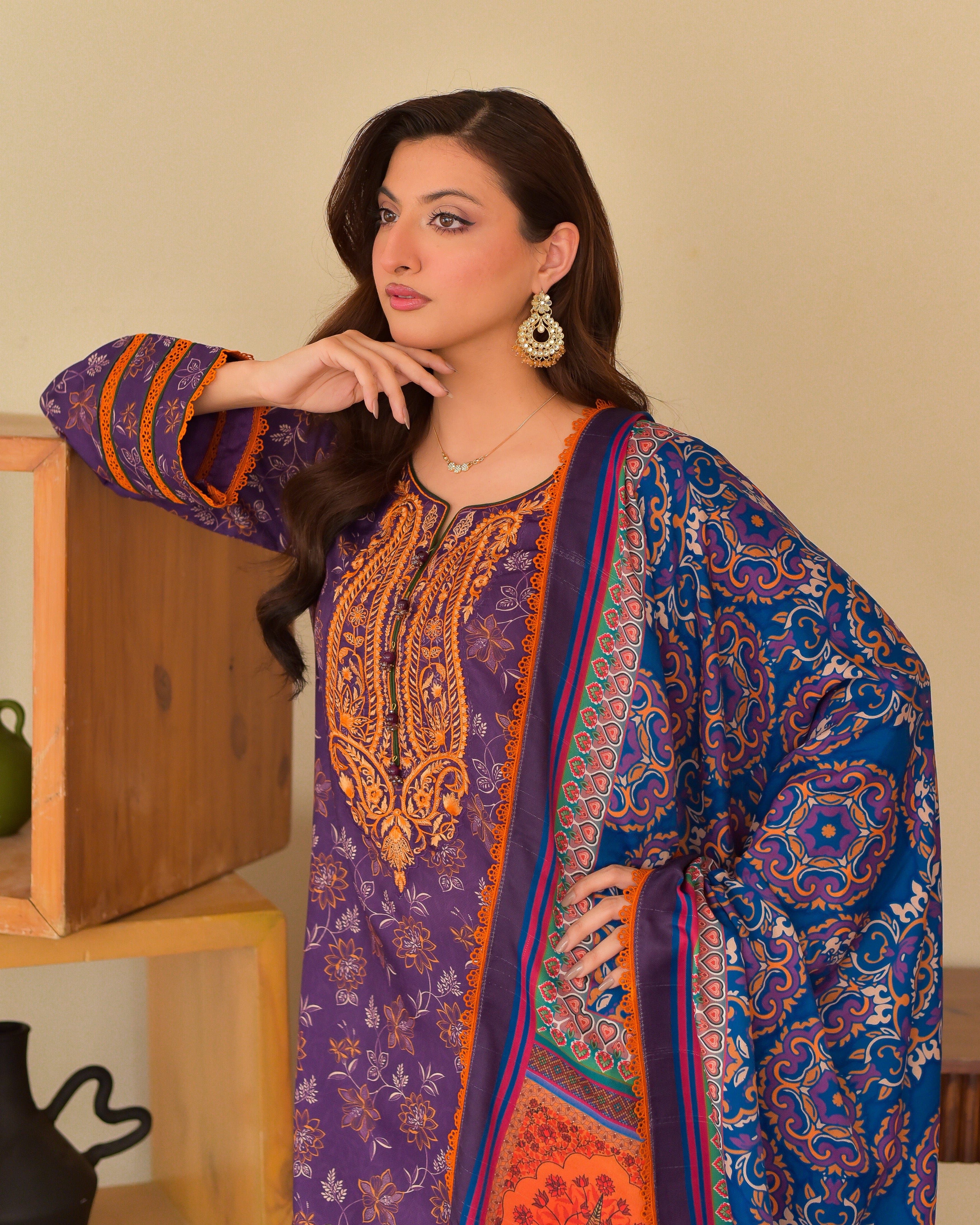 Ayesha.B 3pcs (Afsana)