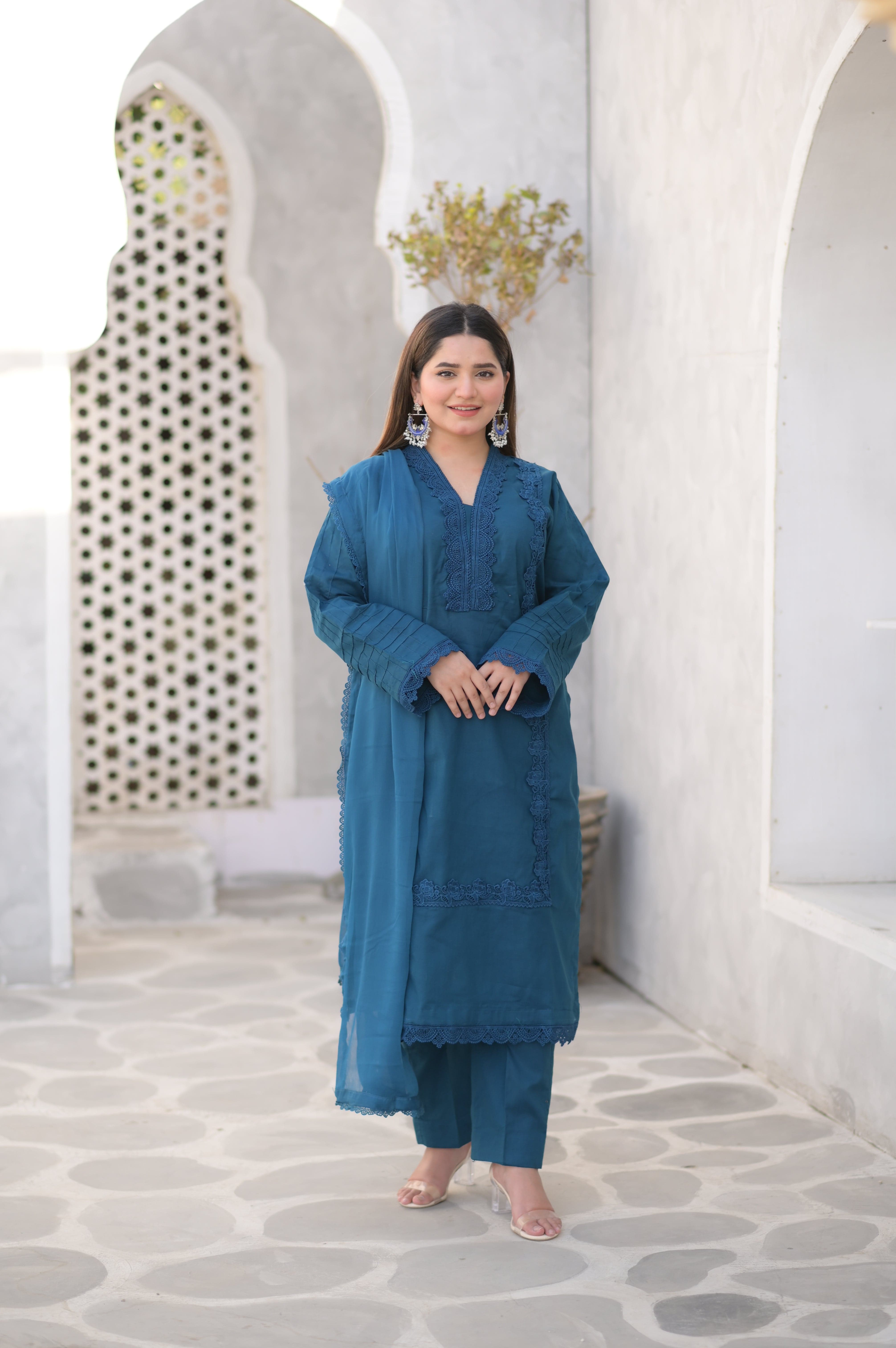 Ayesha.B 3pcs aqua (Ayesha)