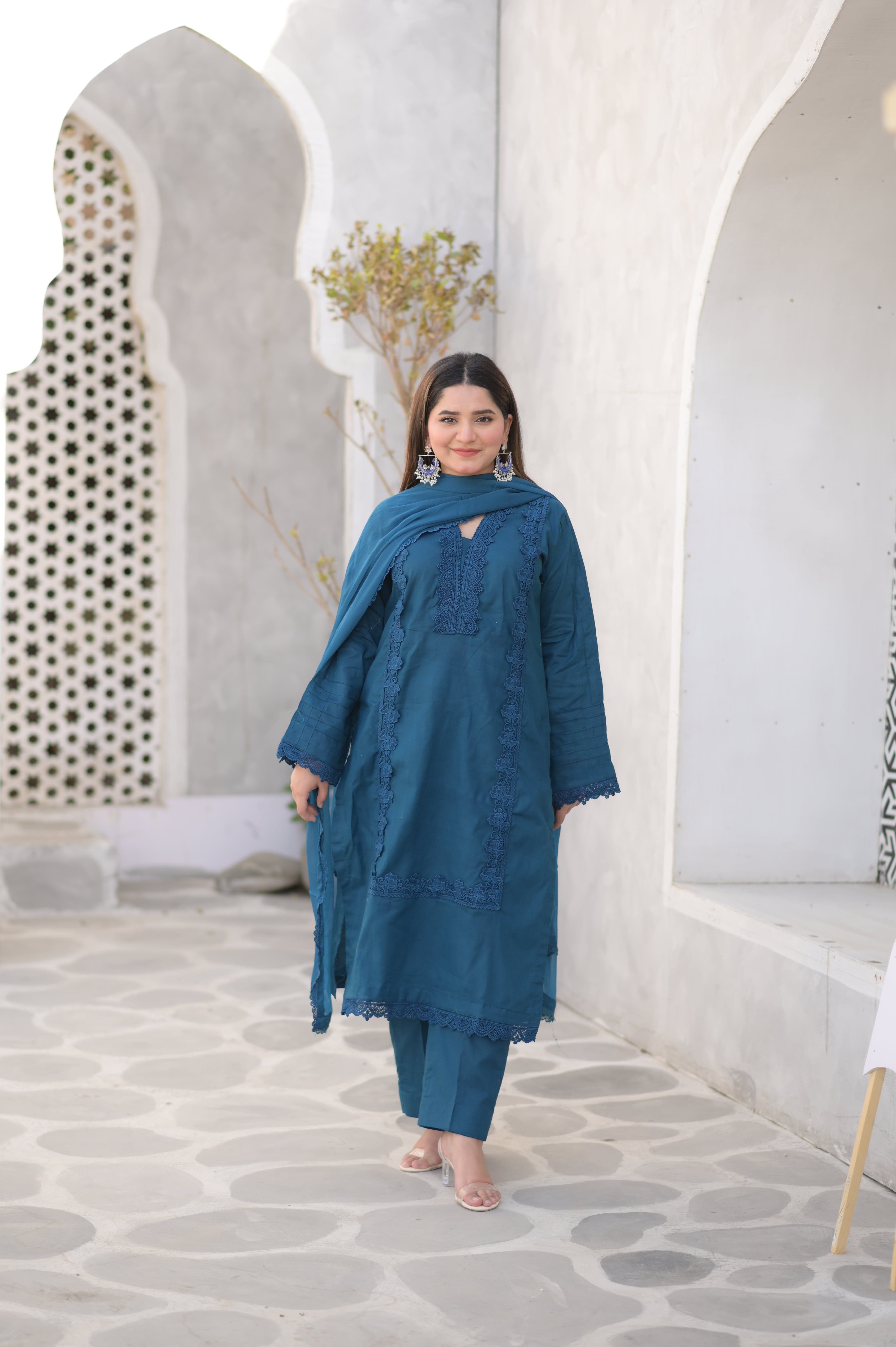 Ayesha.B 3pcs aqua (Ayesha)