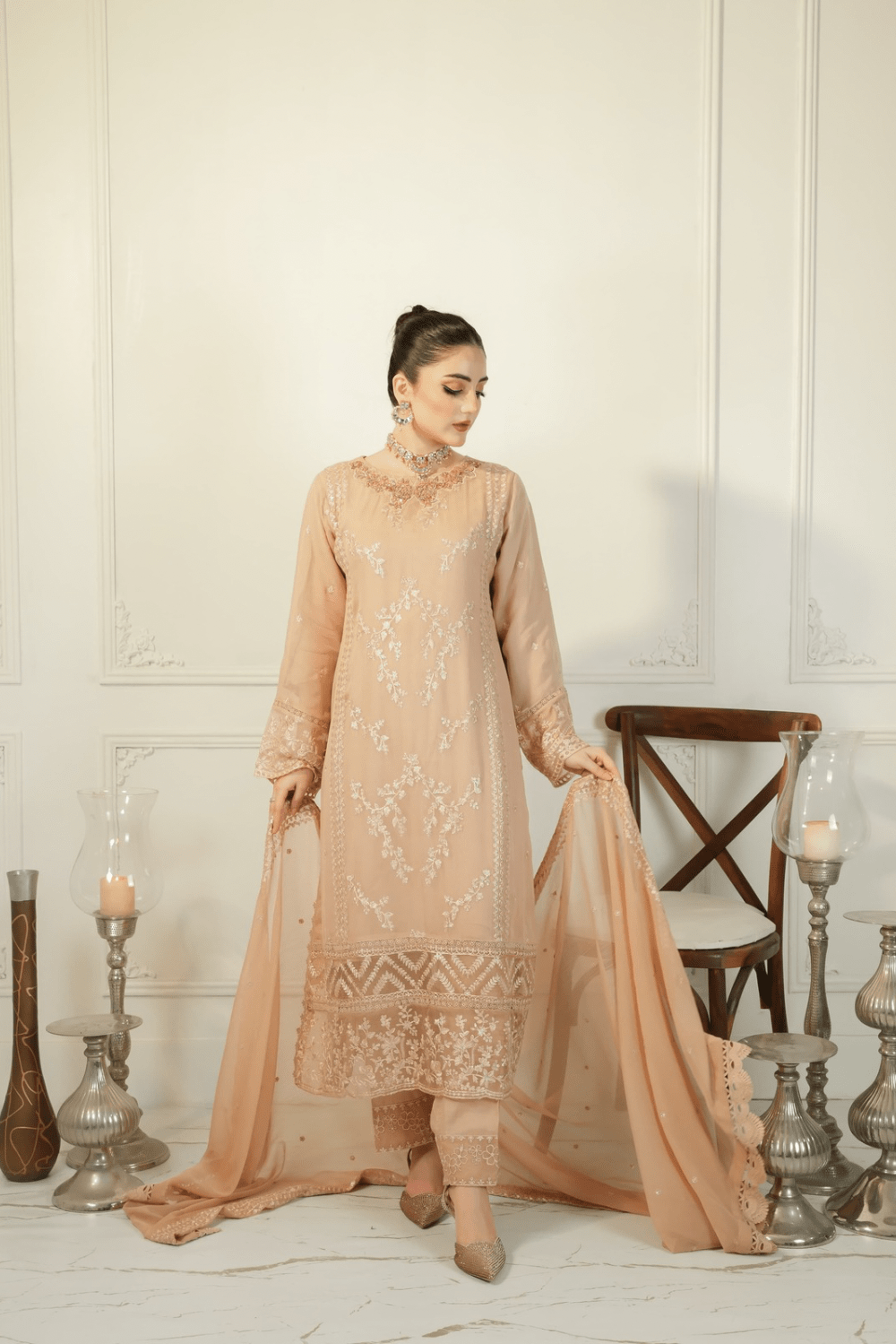 Ayesha.B 3pcs Beige (Amna)
