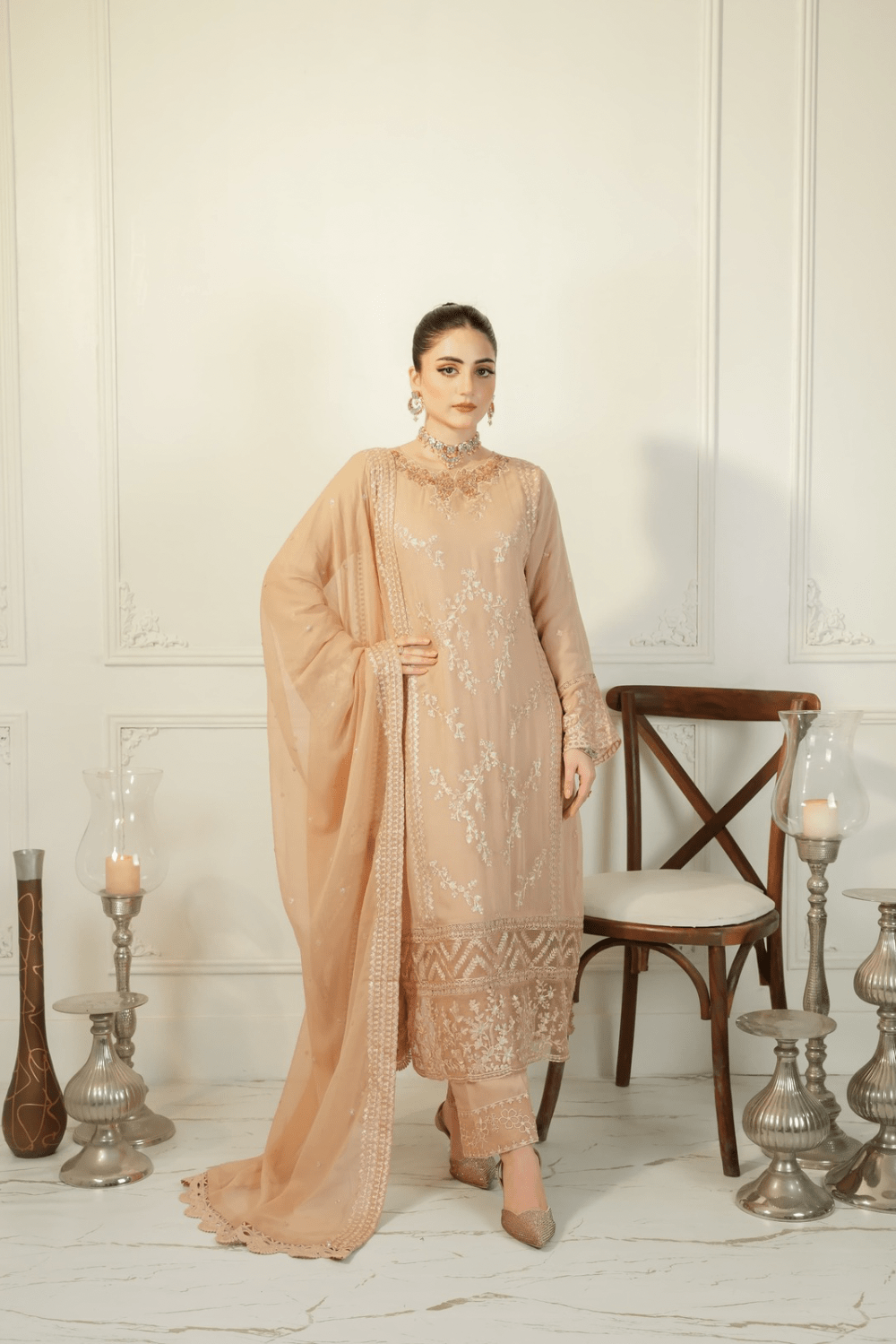 Ayesha.B 3pcs Beige (Amna)