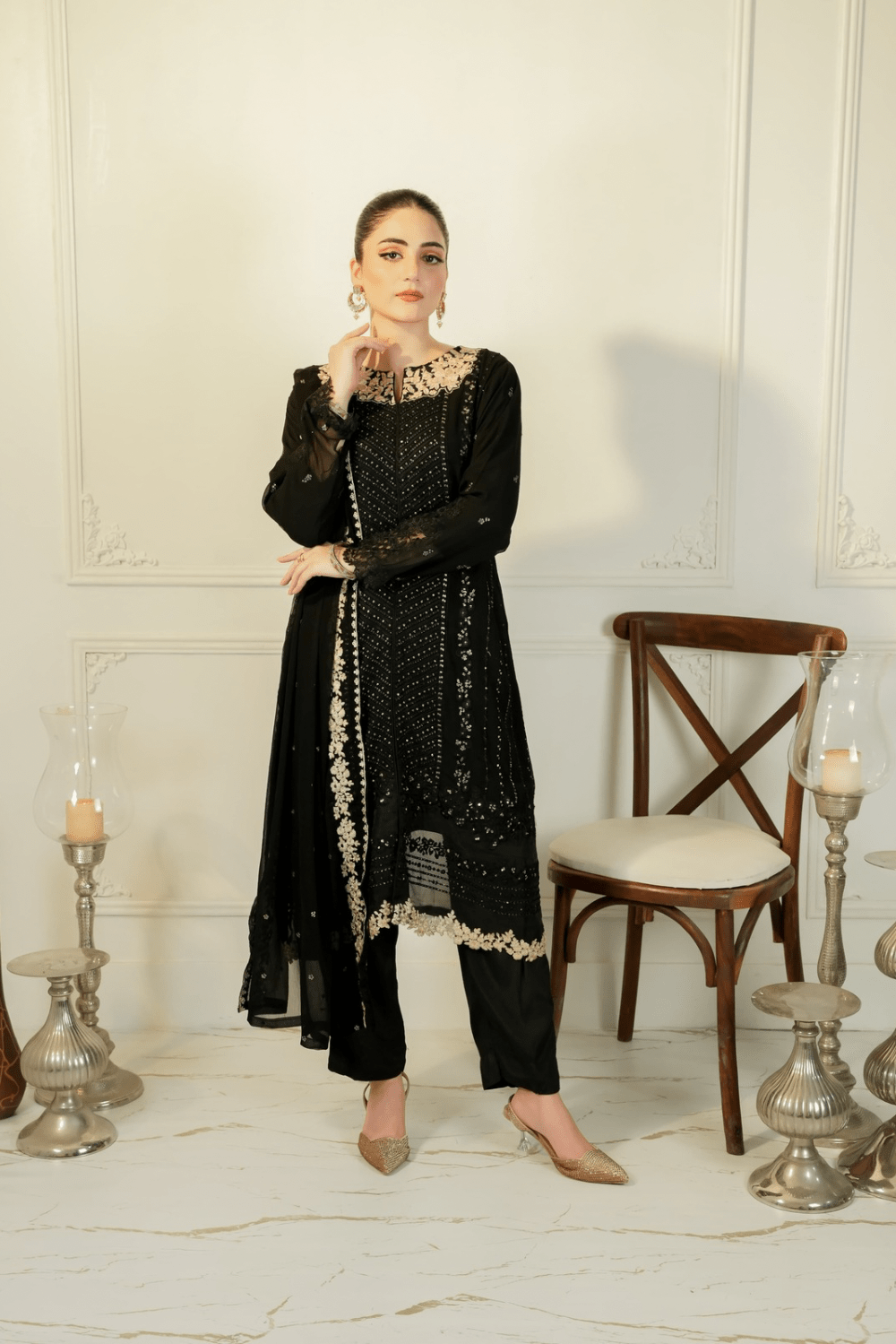 Ayesha.B 3pcs chiffon (Aashi)