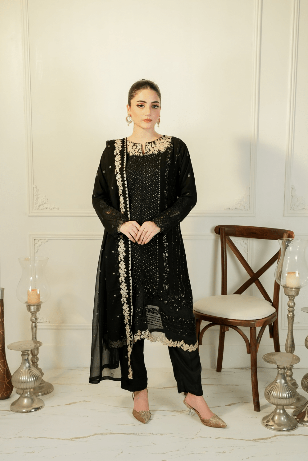 Ayesha.B 3pcs chiffon (Aashi)