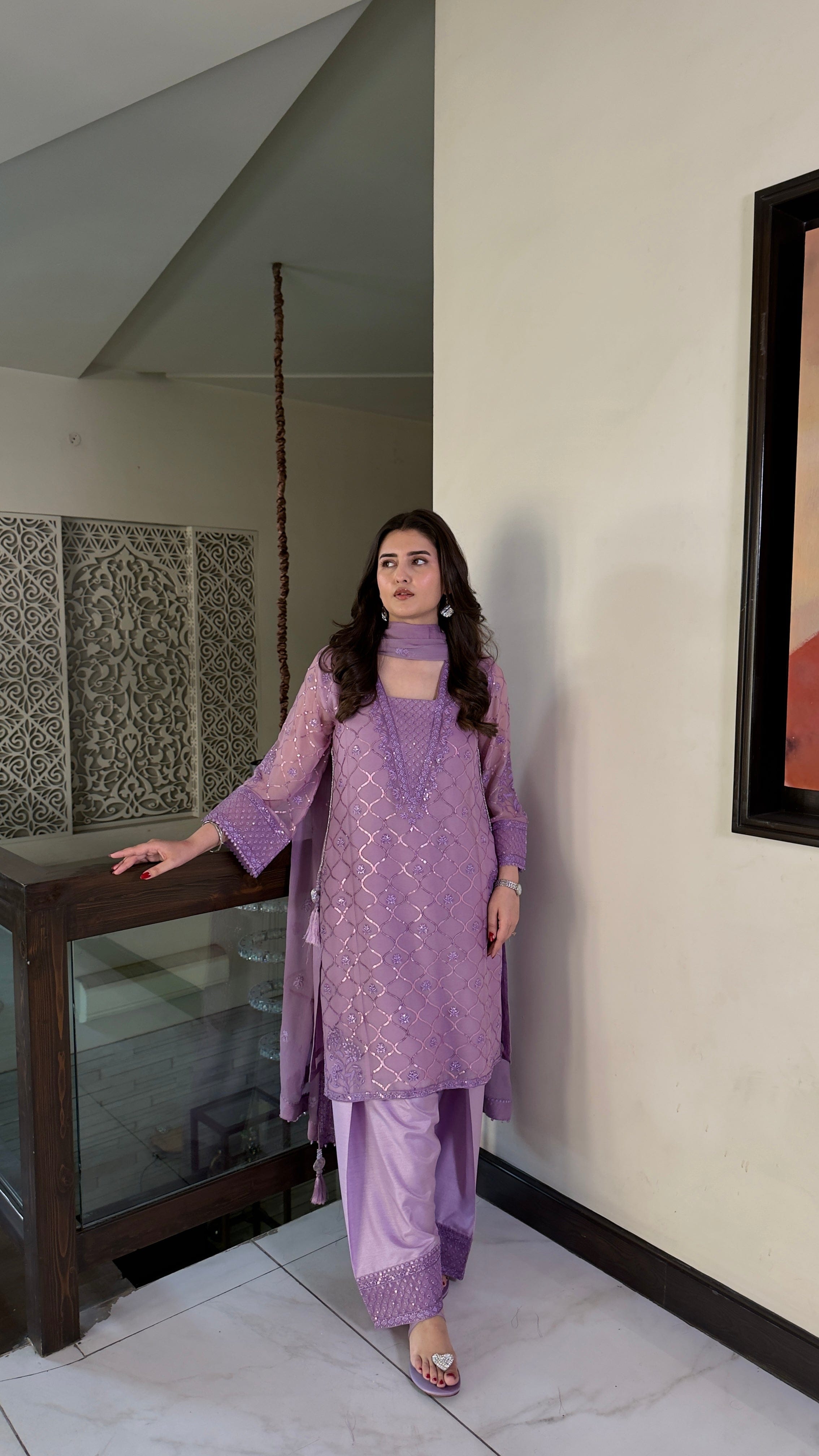 Ayesha.B 3pcs chiffon (hameeda)