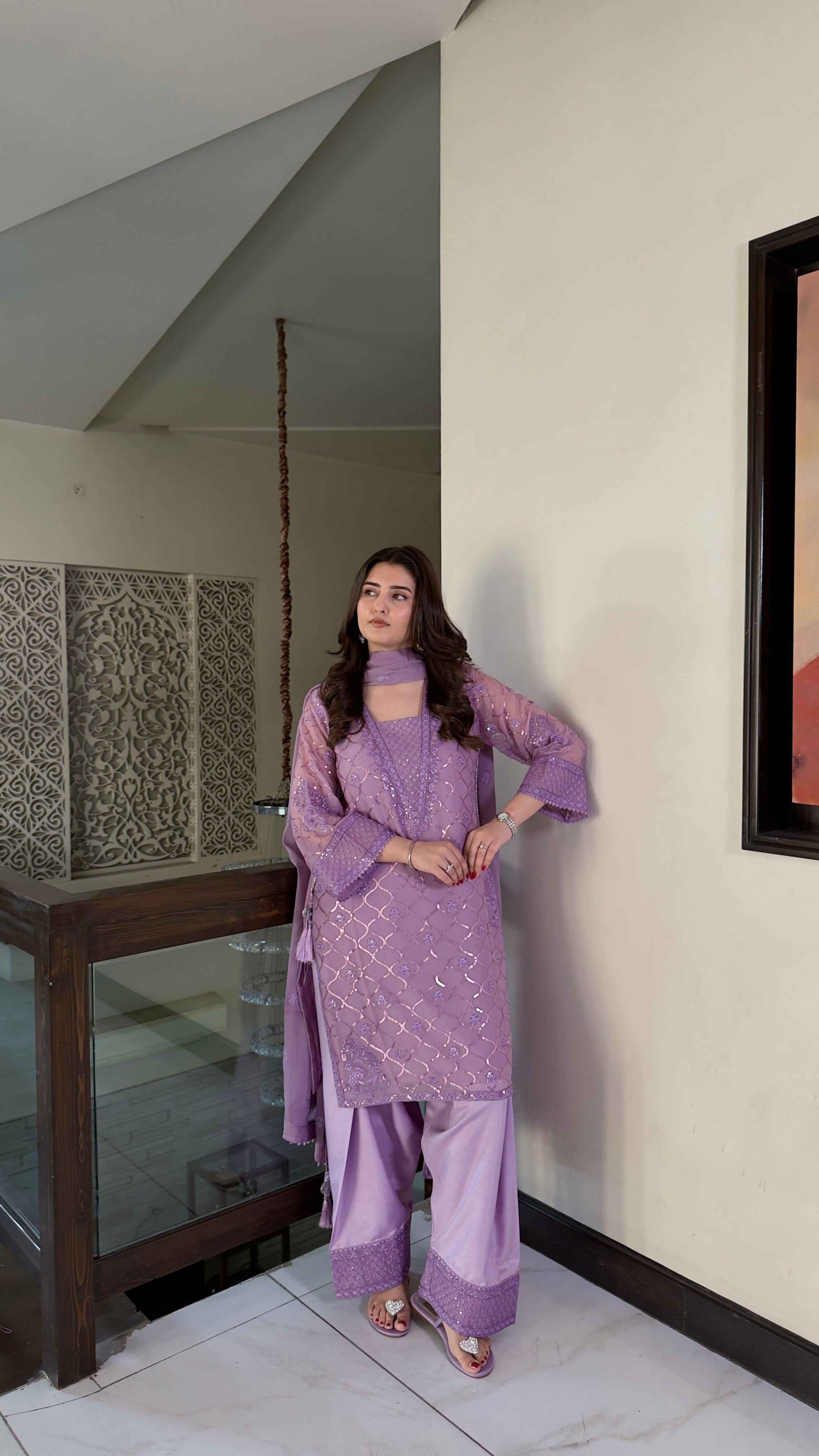 Ayesha.B 3pcs chiffon (hameeda)