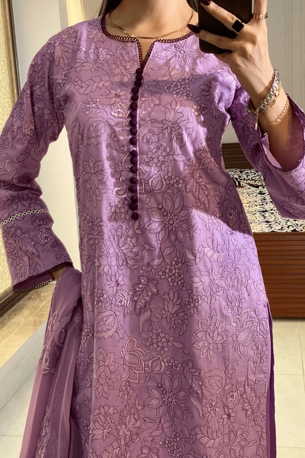 Ayesha.B 3pcs cotton (rohi)