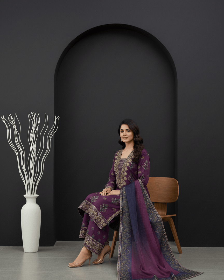 Ayesha.B 3pcs (Gulrukh)