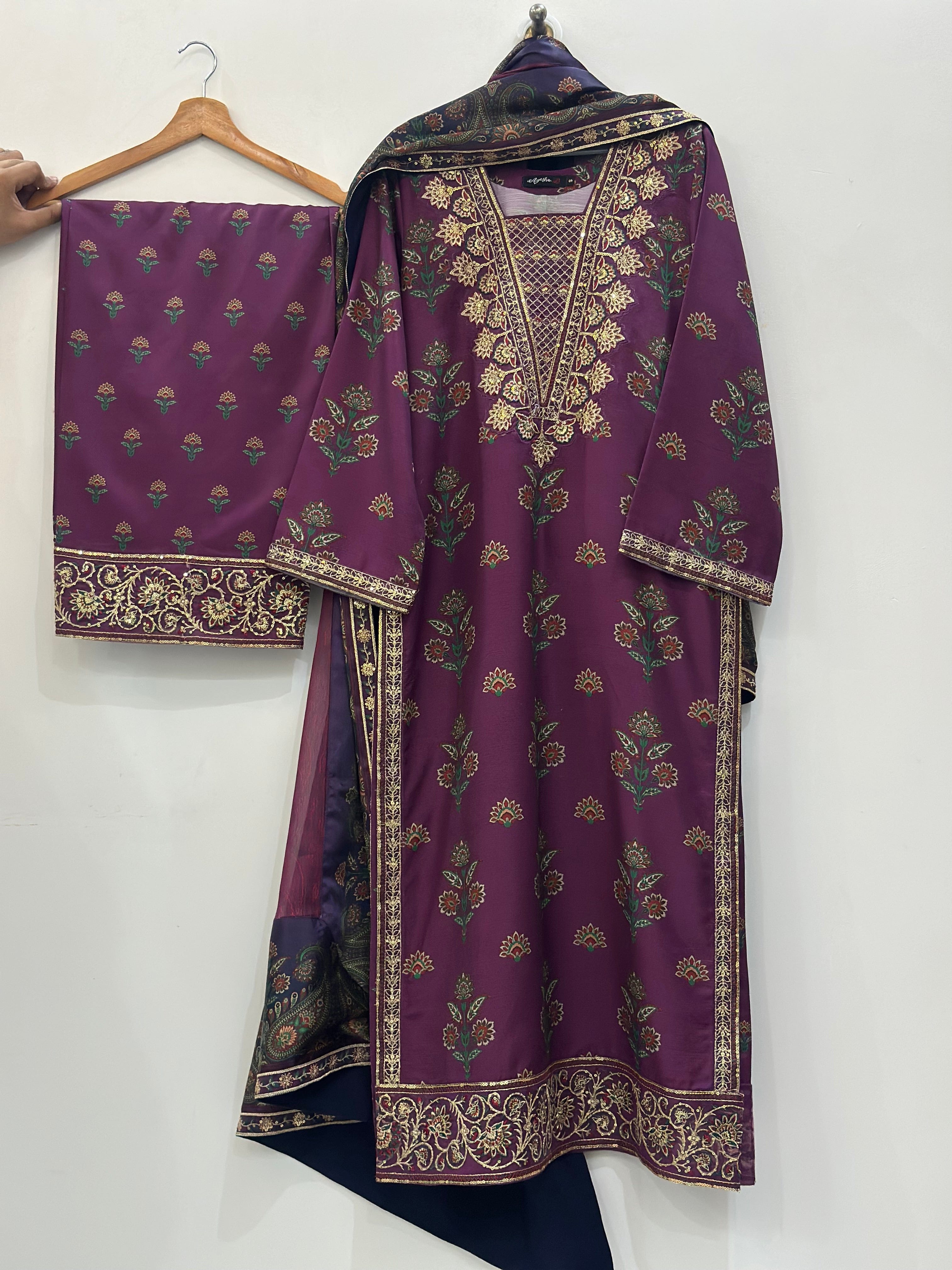 Ayesha.B 3pcs (Gulrukh)