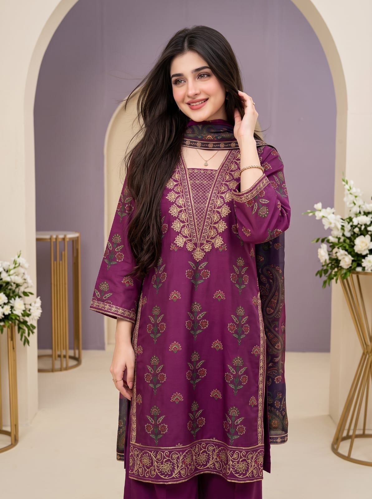 Ayesha.B 3pcs (Gulrukh)