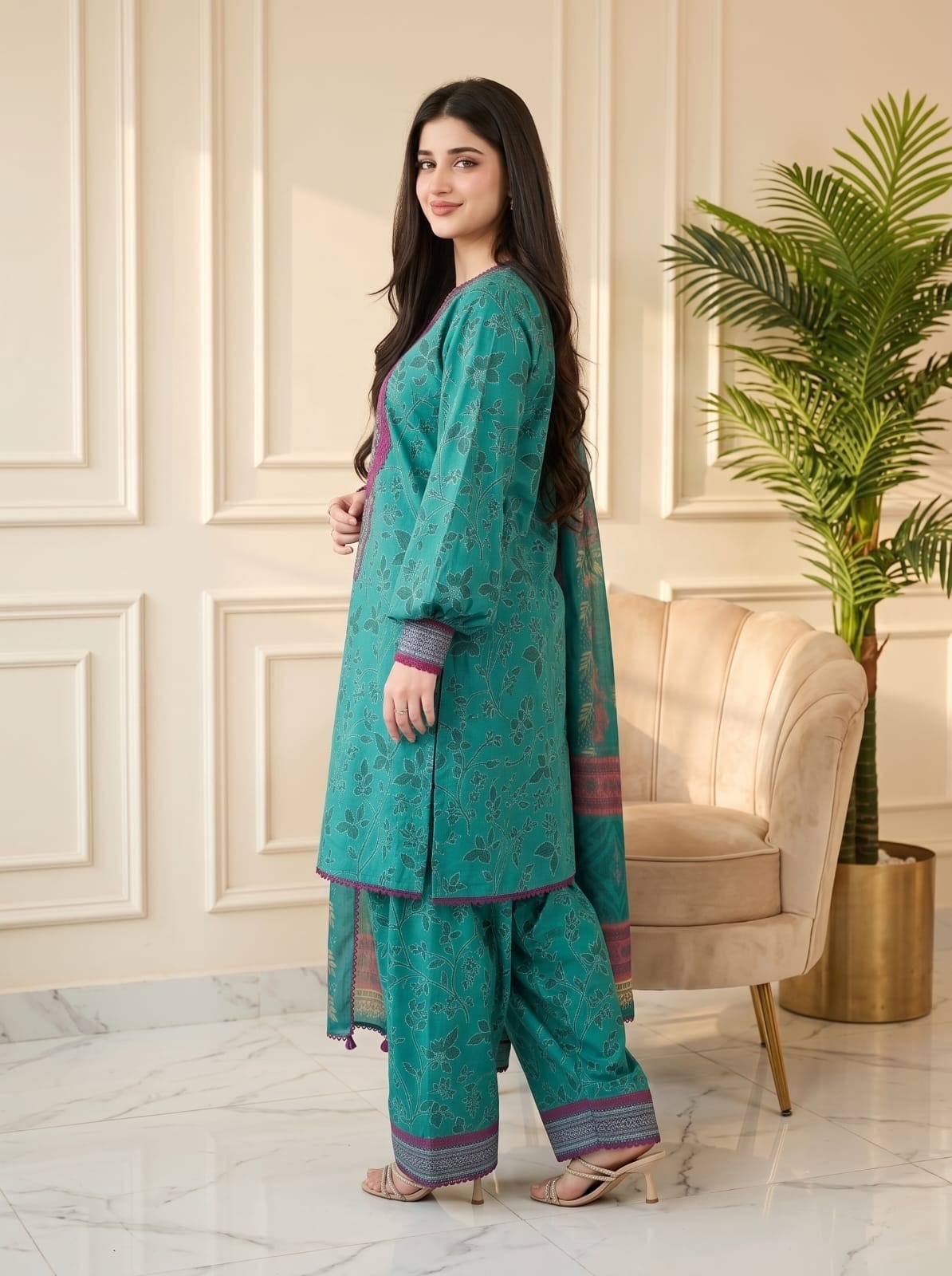 Ayesha.B 3pcs (Hoor)