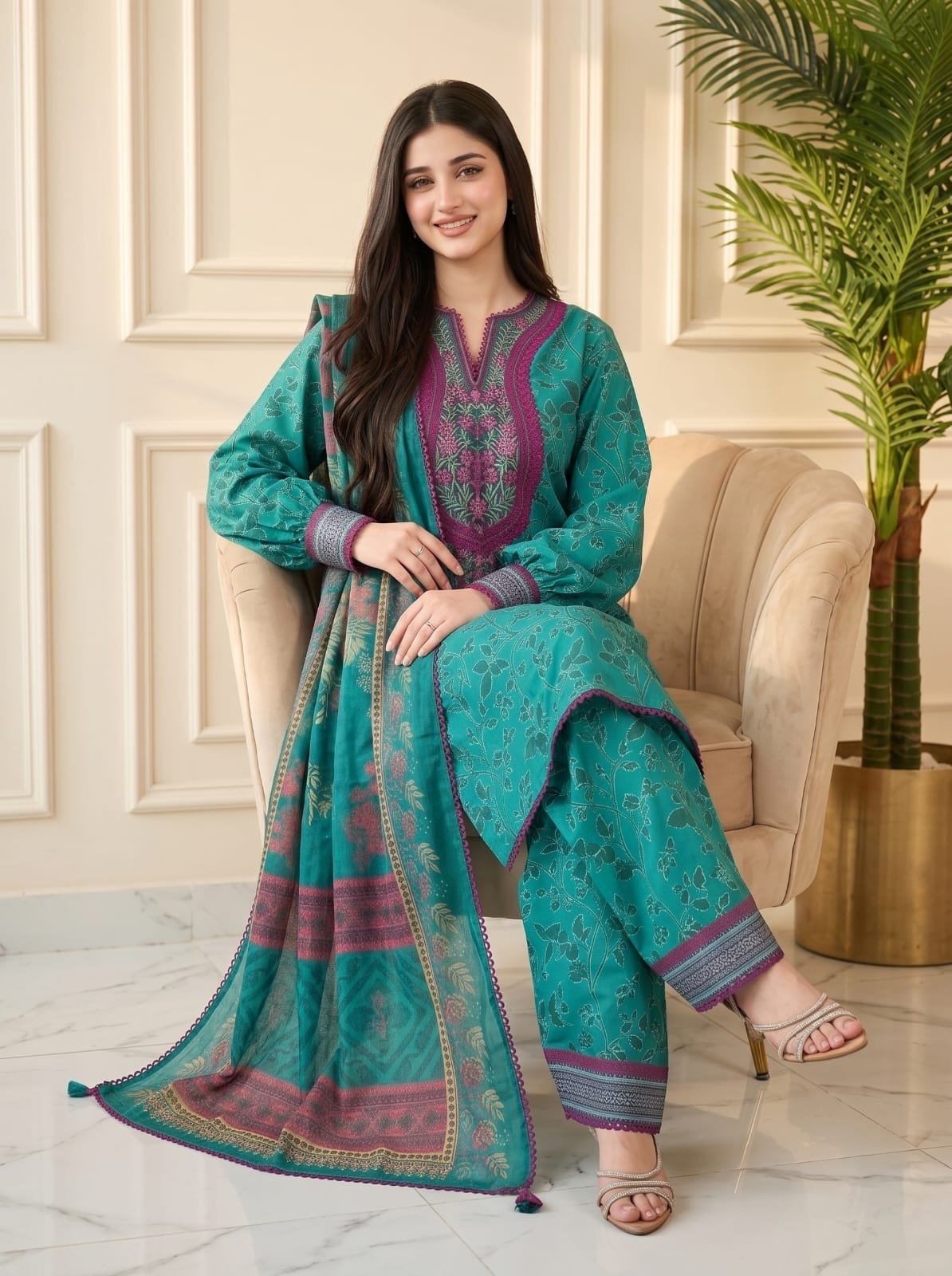 Ayesha.B 3pcs (Hoor)