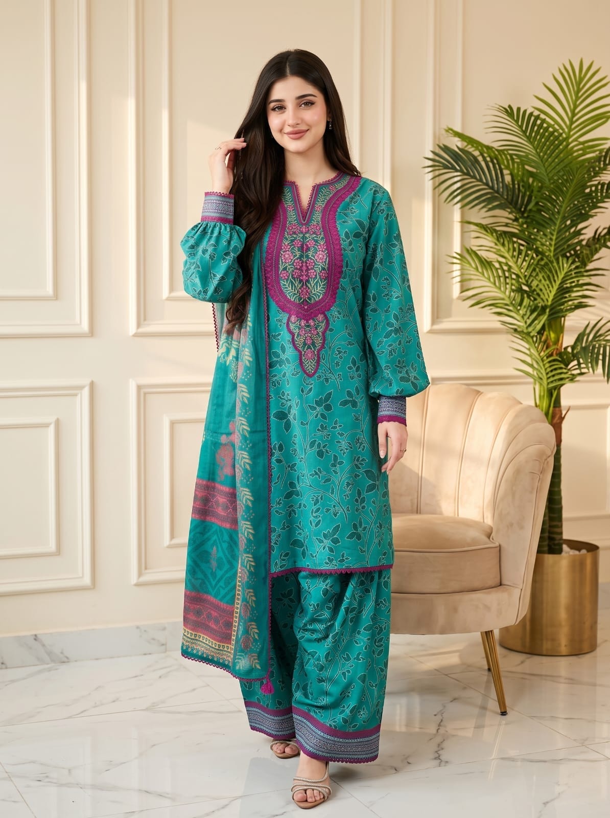 Ayesha.B 3pcs (Hoor)
