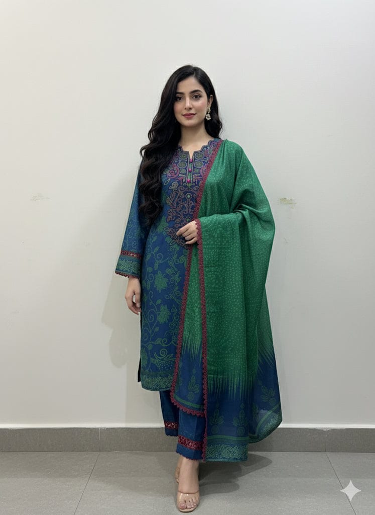 Ayesha.B 3pcs (Jasmine)