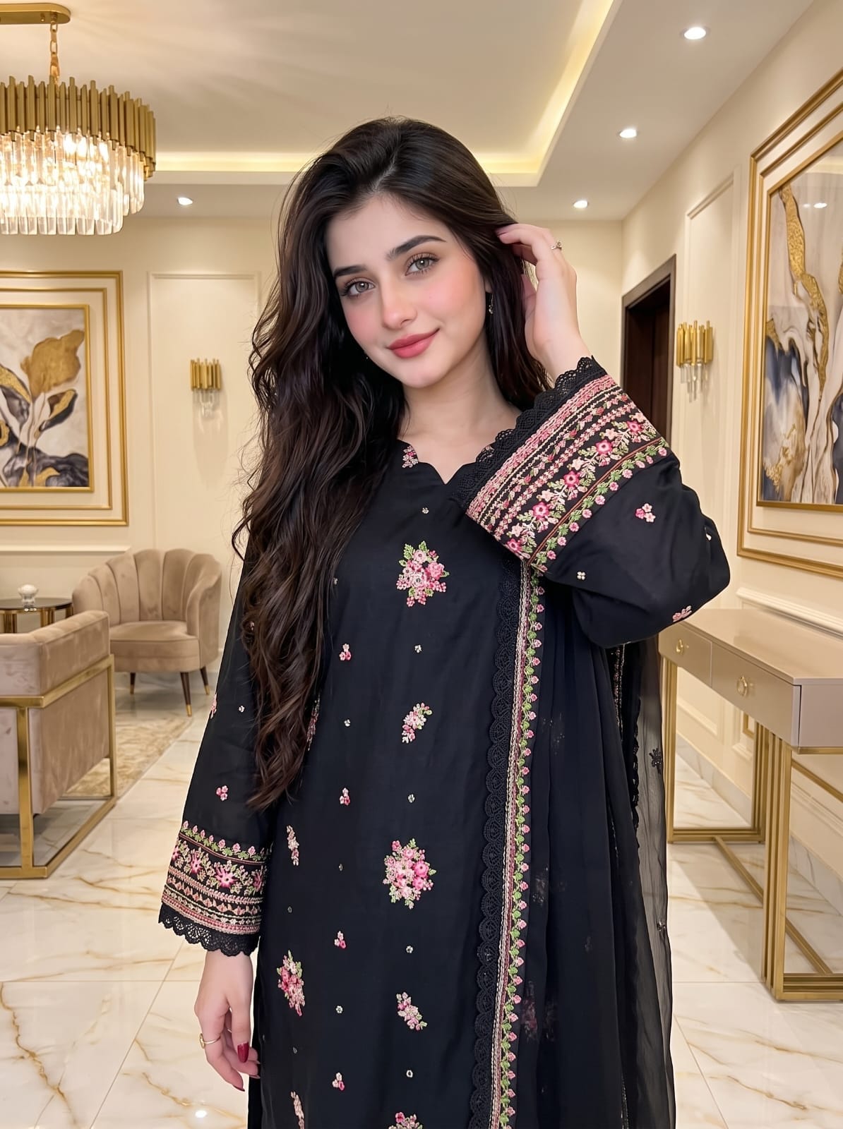 Ayesha.B 3pcs (kajal)