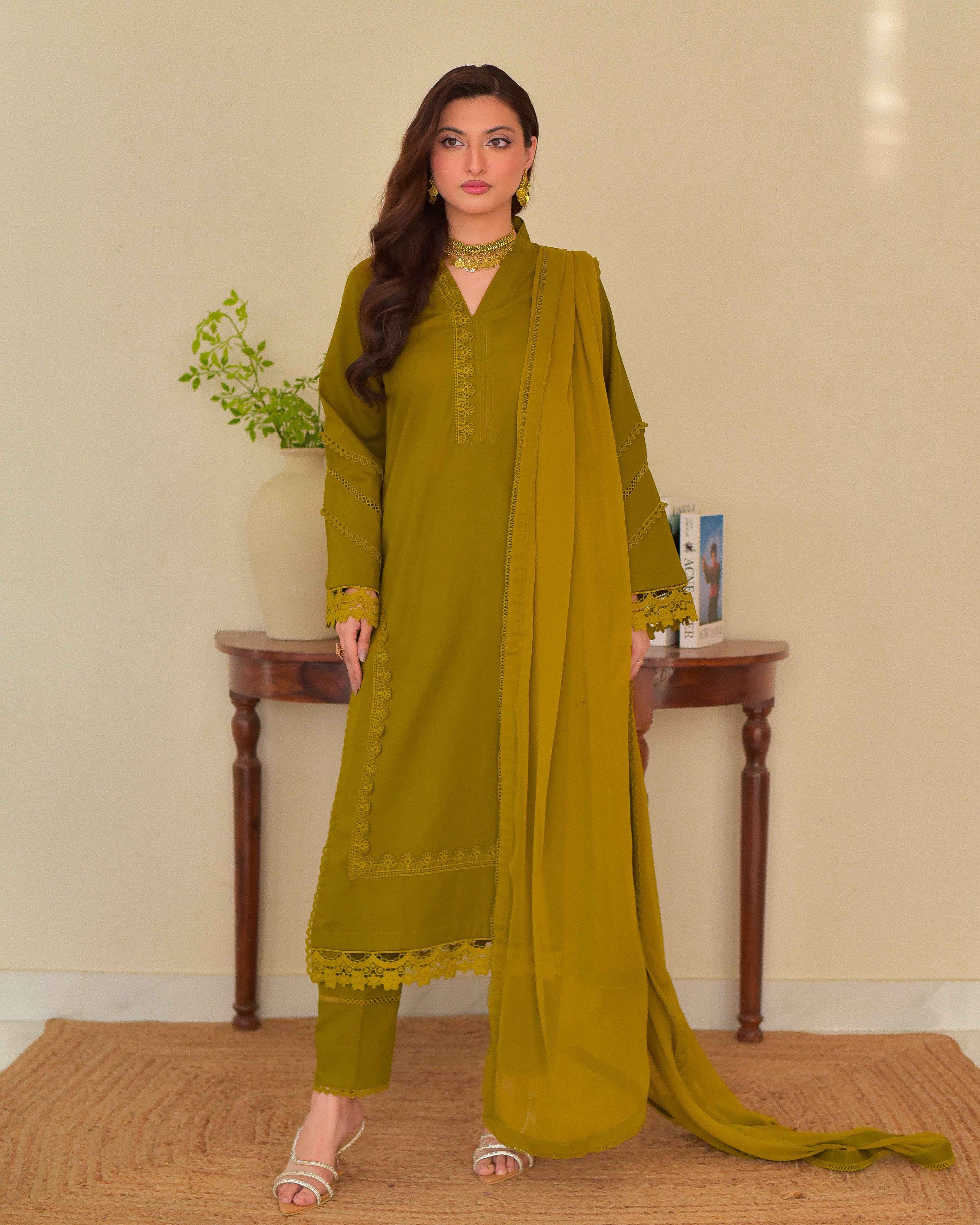 Ayesha.B 3pcs khaddar (Shanael)