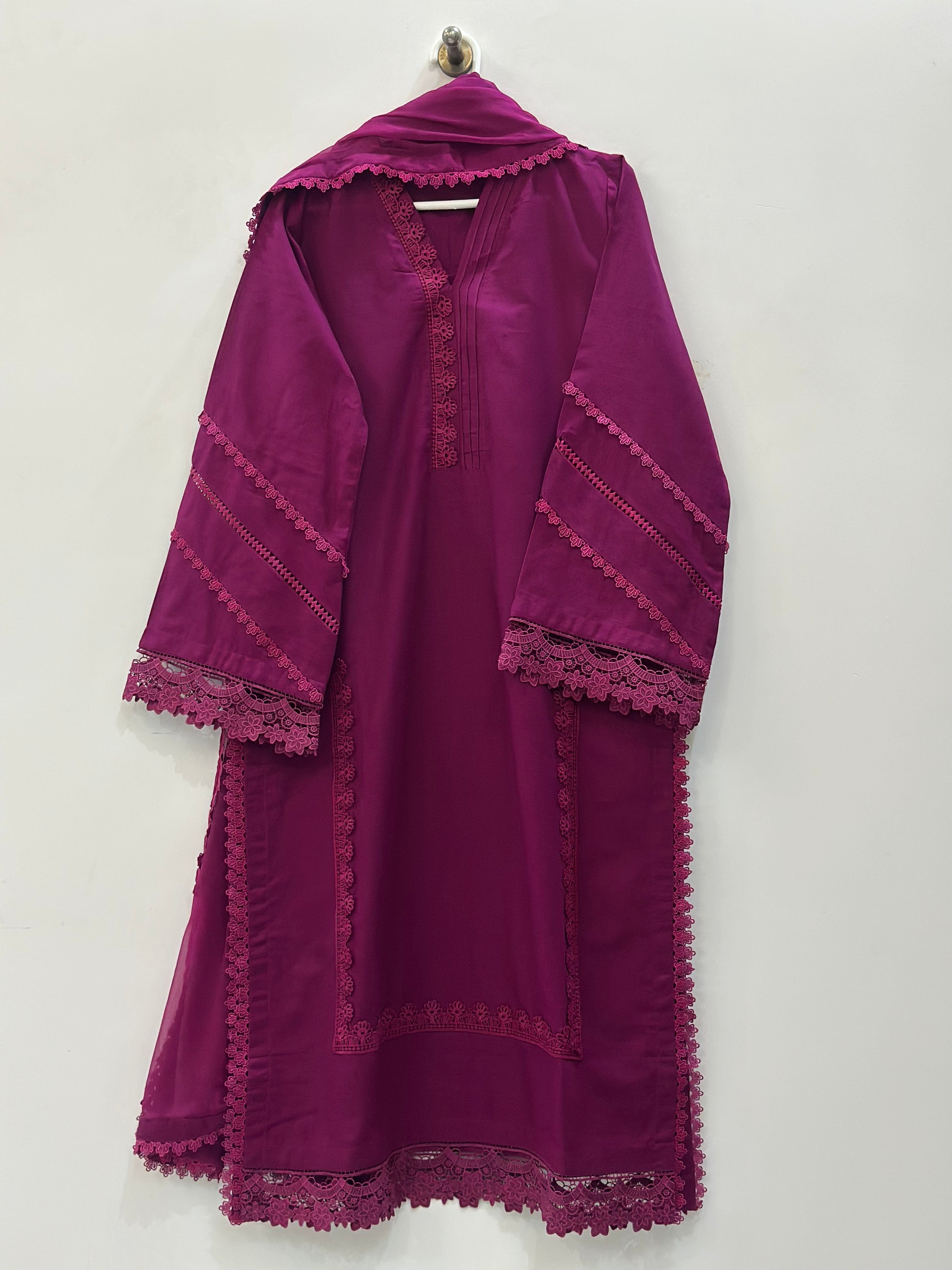 Ayesha.B 3pcs khaddar (Shanael)