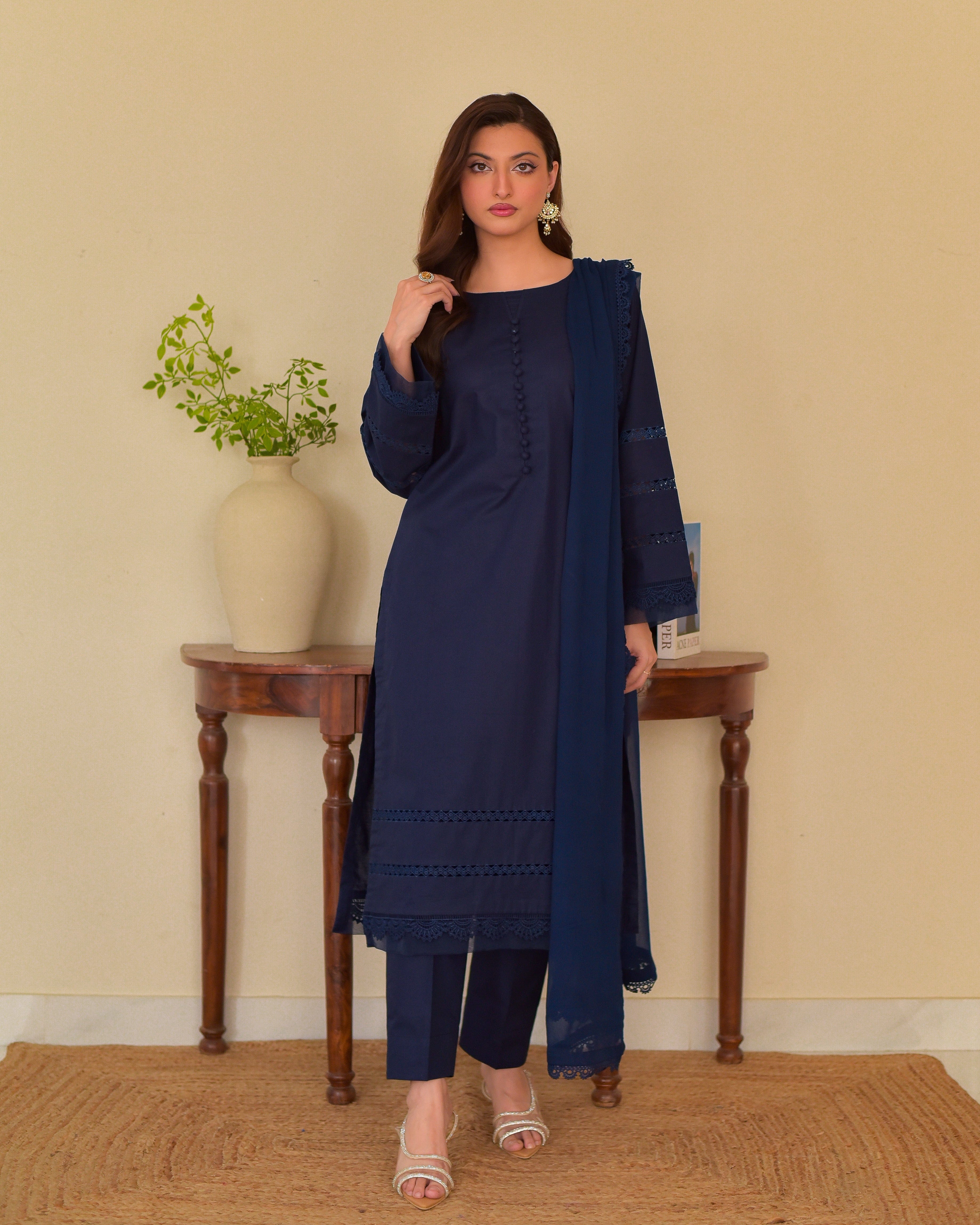 Ayesha.B 3pcs khaddar (zoya)