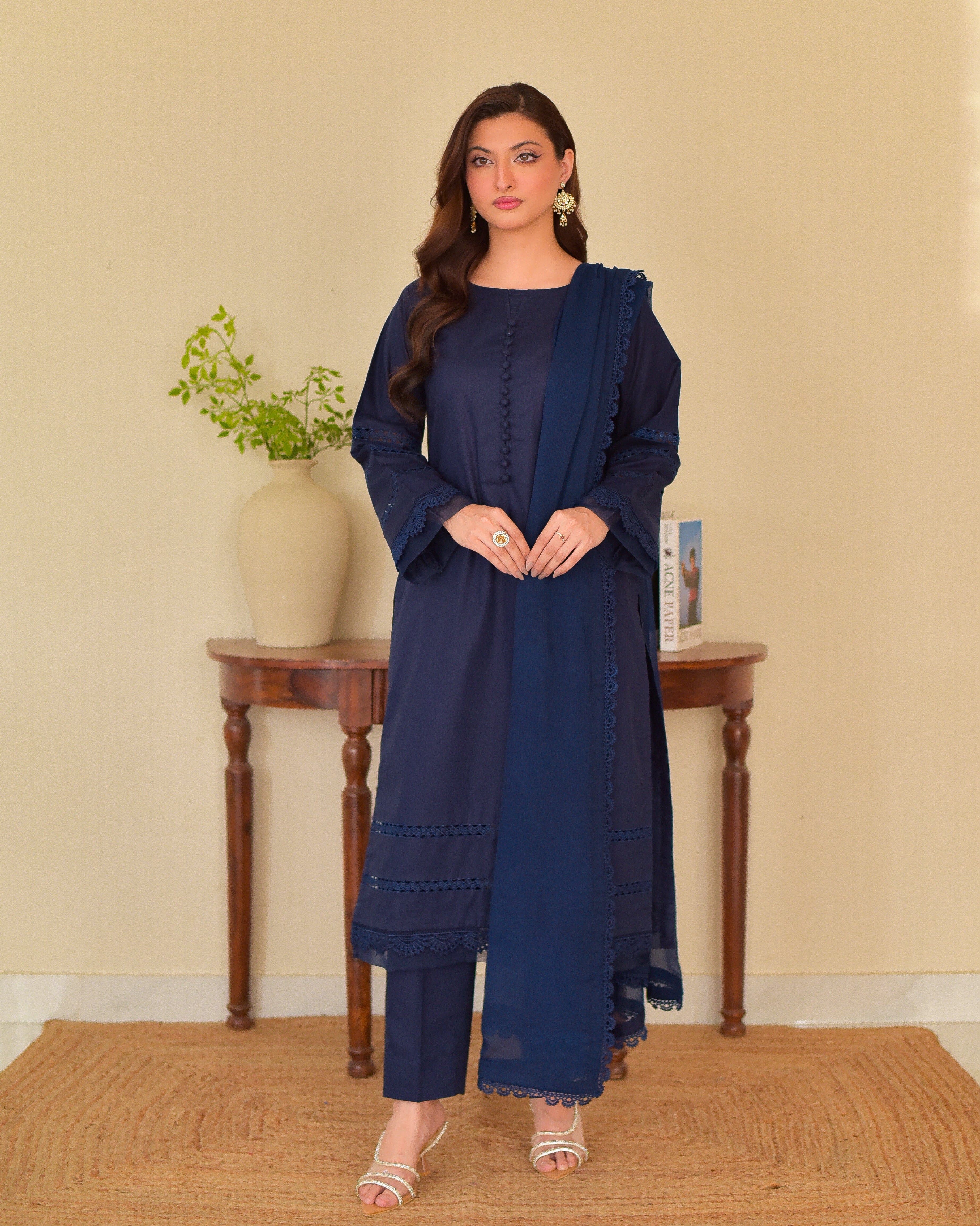 Ayesha.B 3pcs khaddar (zoya)