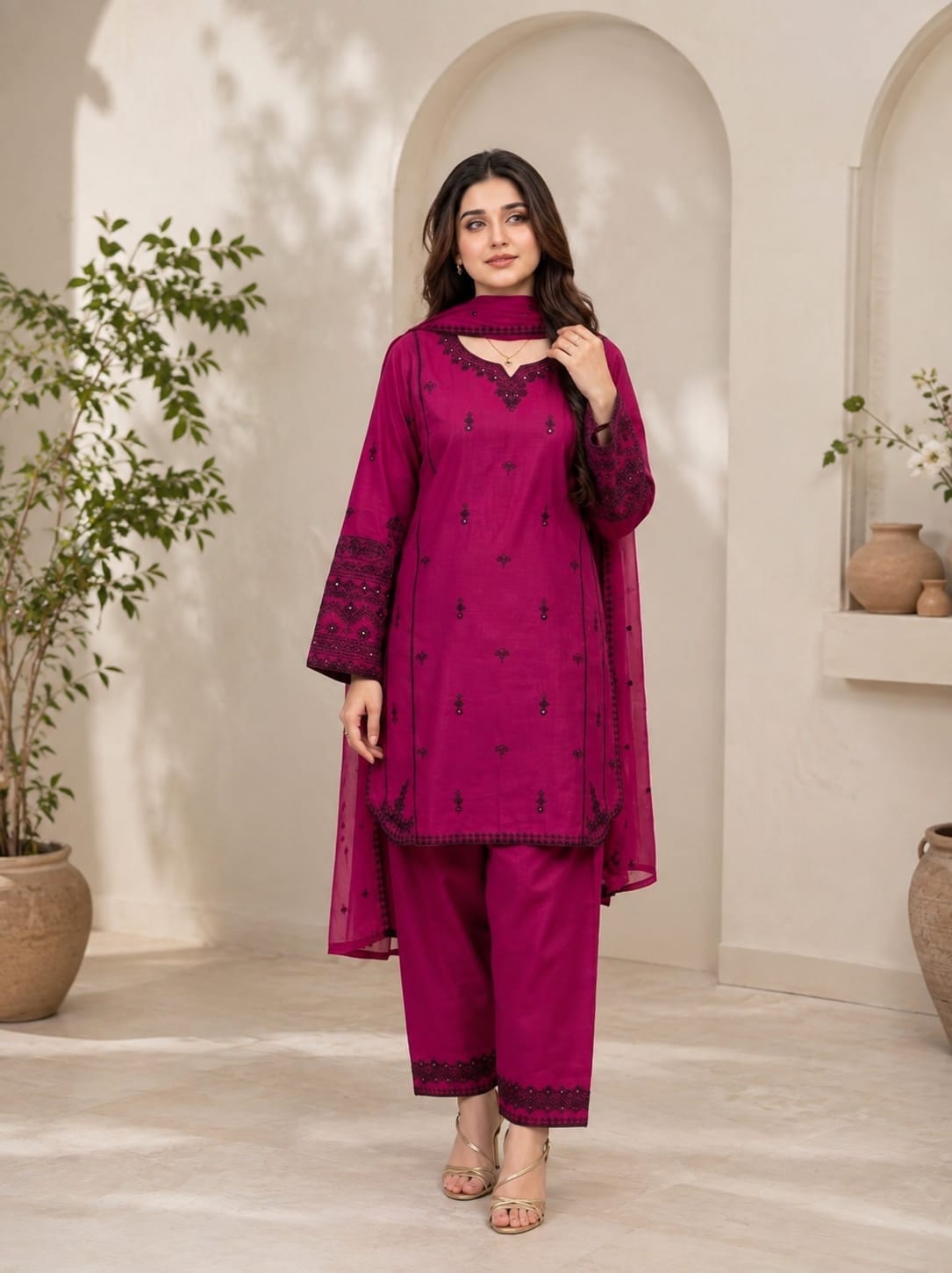 Ayesha.B 3pcs (kinza)
