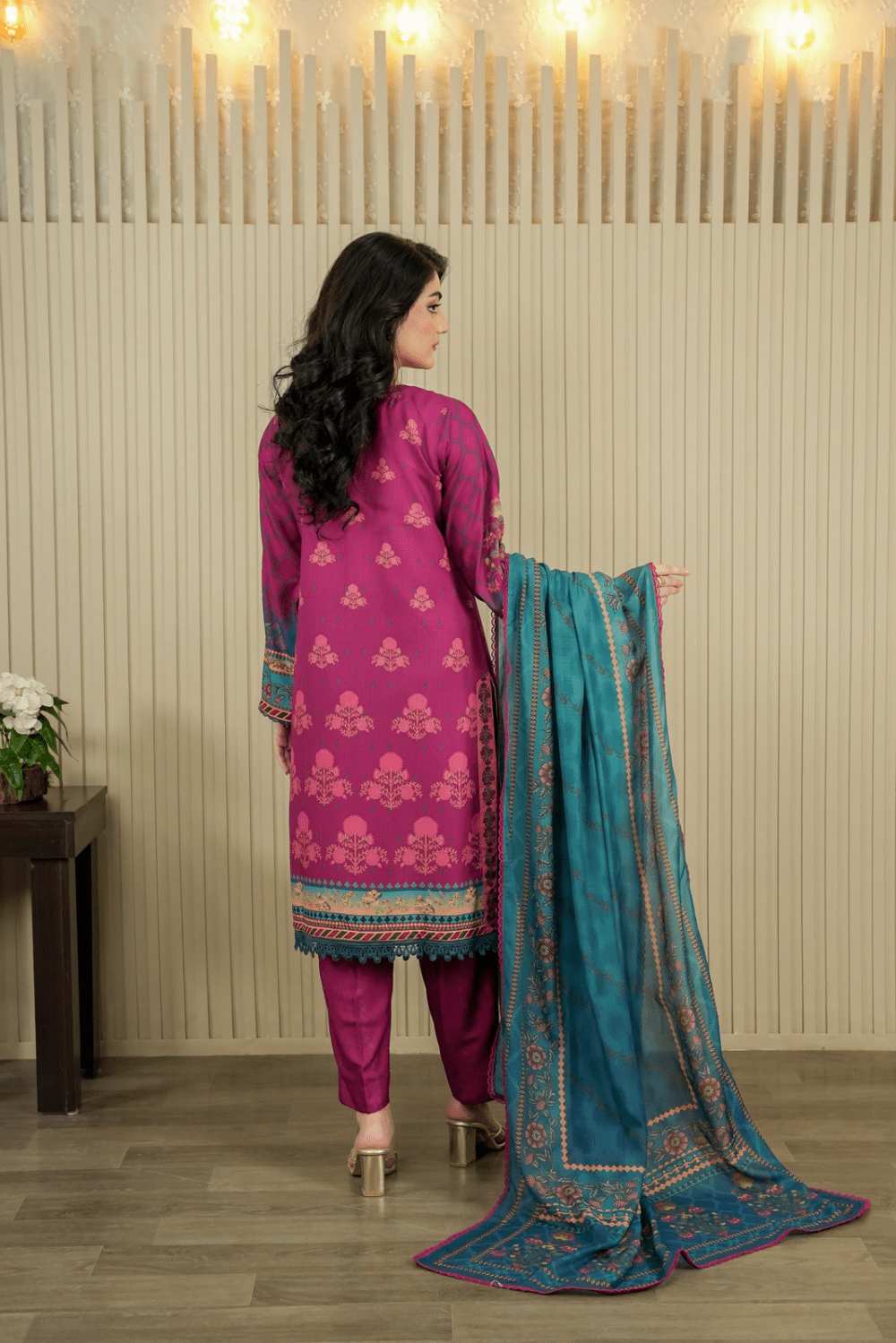 Ayesha.B 3pcs lawn (Meena)