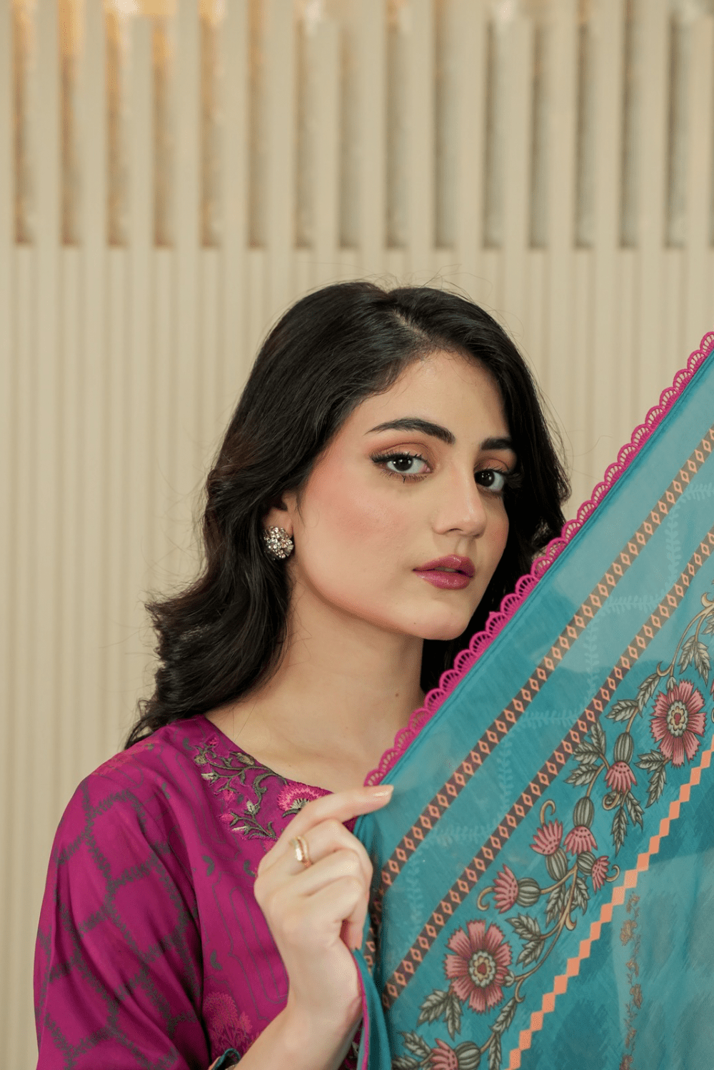 Ayesha.B 3pcs lawn (Meena)