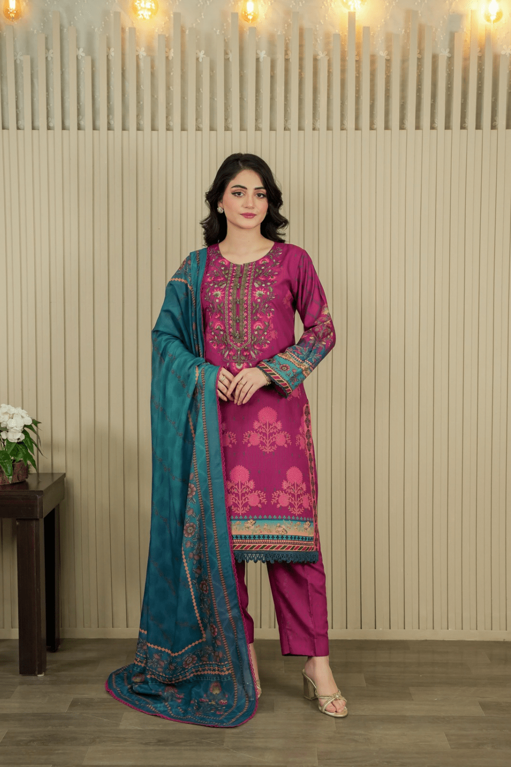 Ayesha.B 3pcs lawn (Meena)
