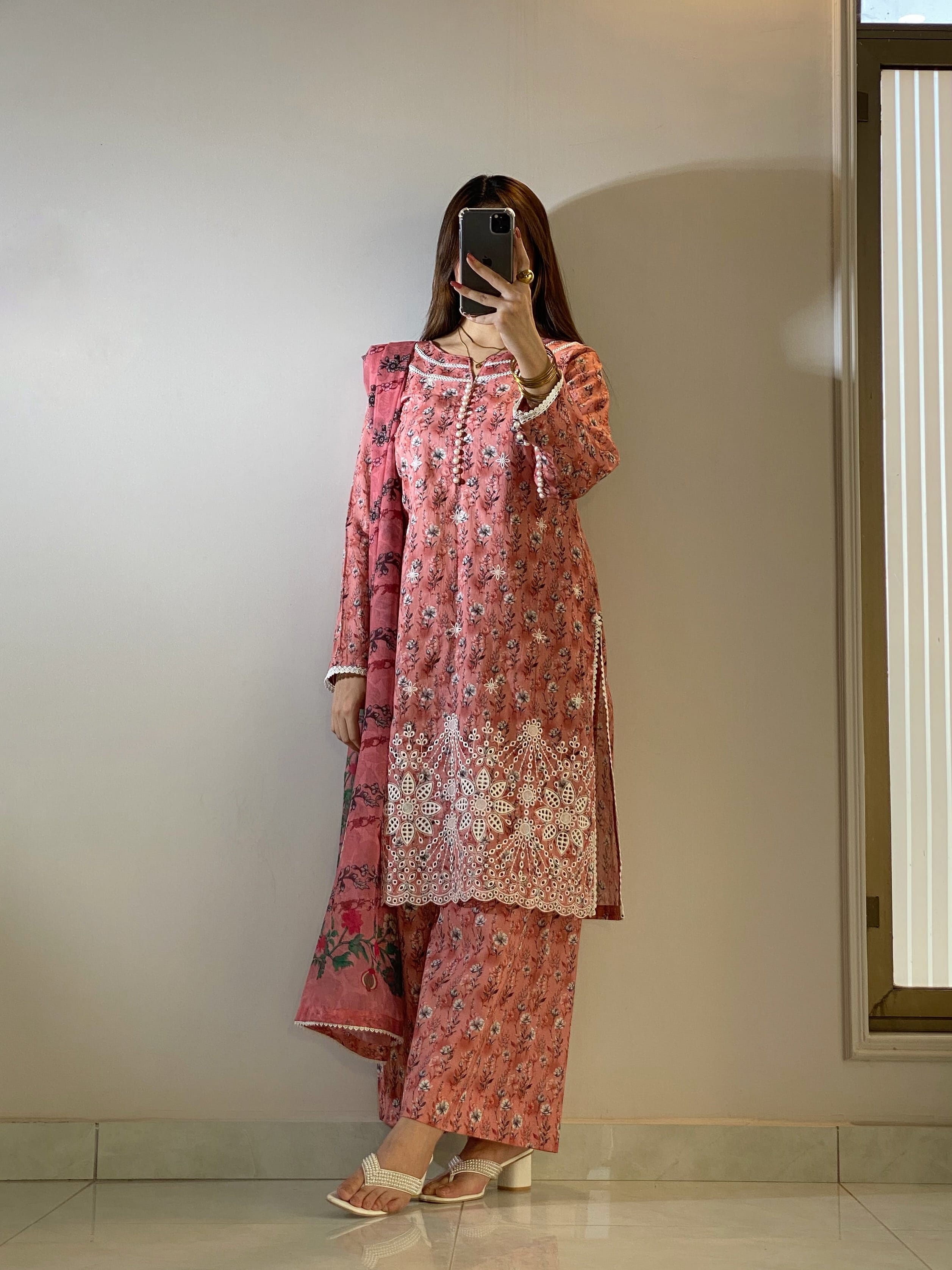 Ayesha.B 3pcs pure lawn (Bareen)