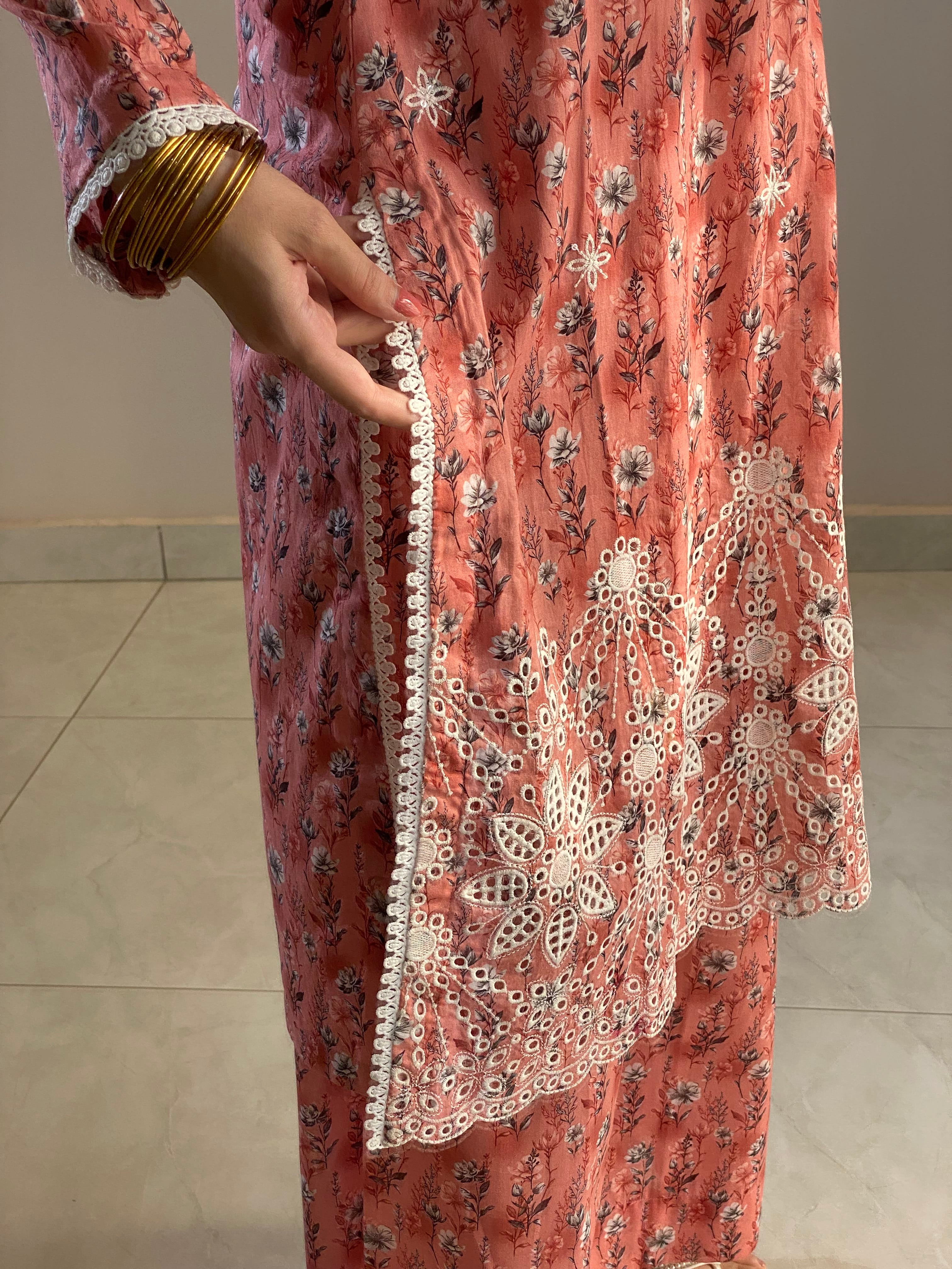 Ayesha.B 3pcs pure lawn (Bareen)