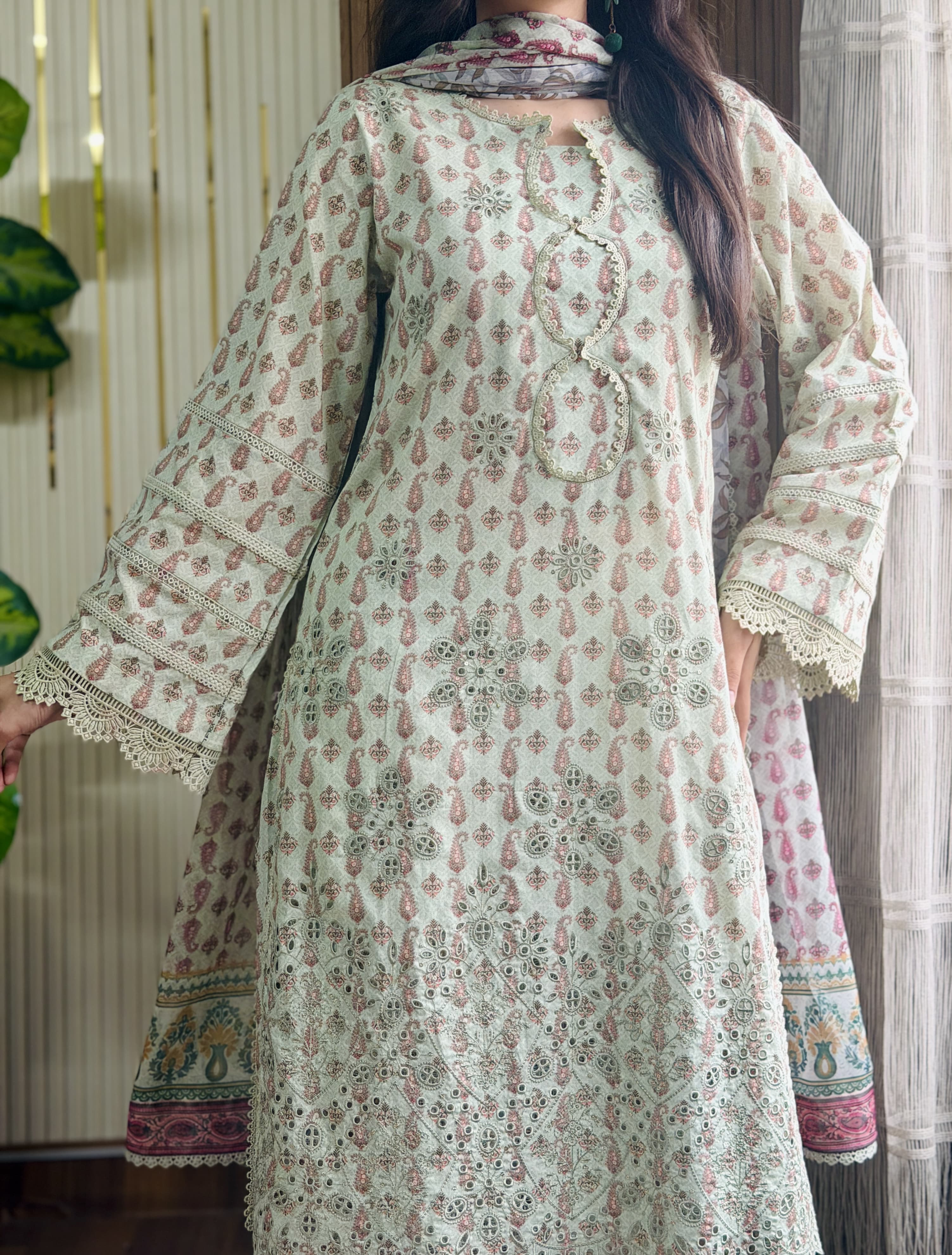 Ayesha.B 3pcs pure lawn (dua)