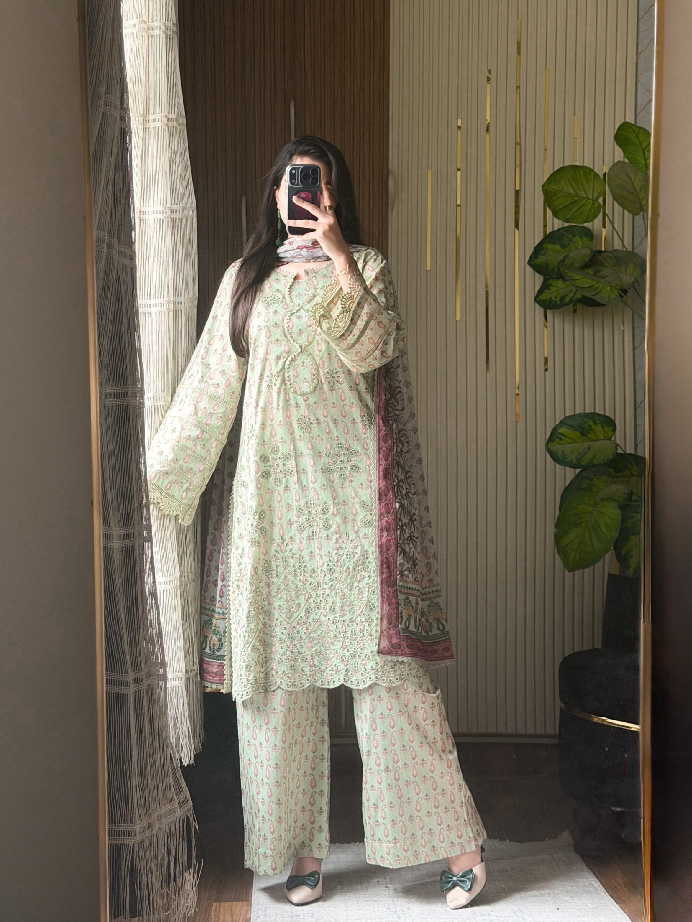 Ayesha.B 3pcs pure lawn (dua)