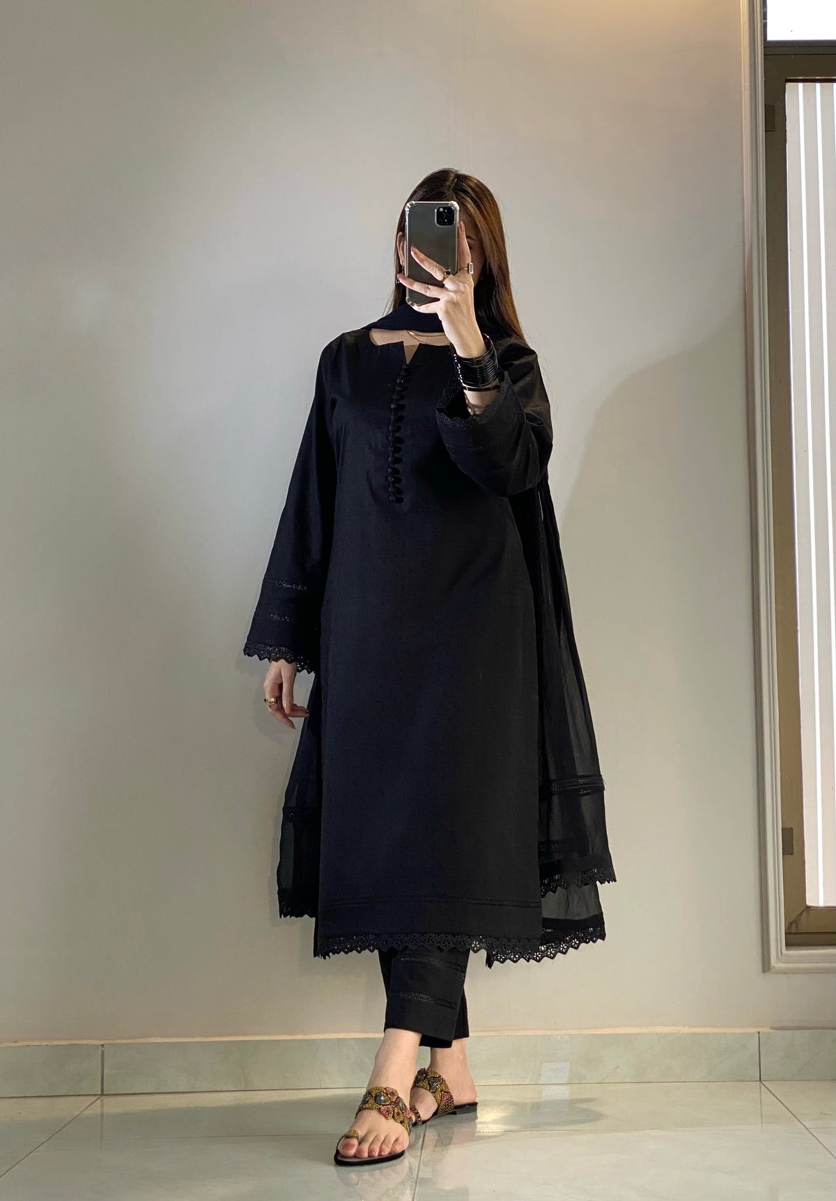 Ayesha.B 3pcs Pure textured jacquard
