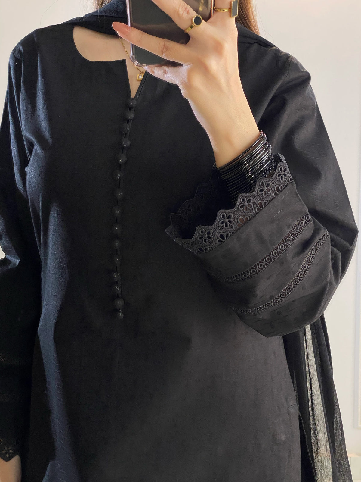Ayesha.B 3pcs Pure textured jacquard