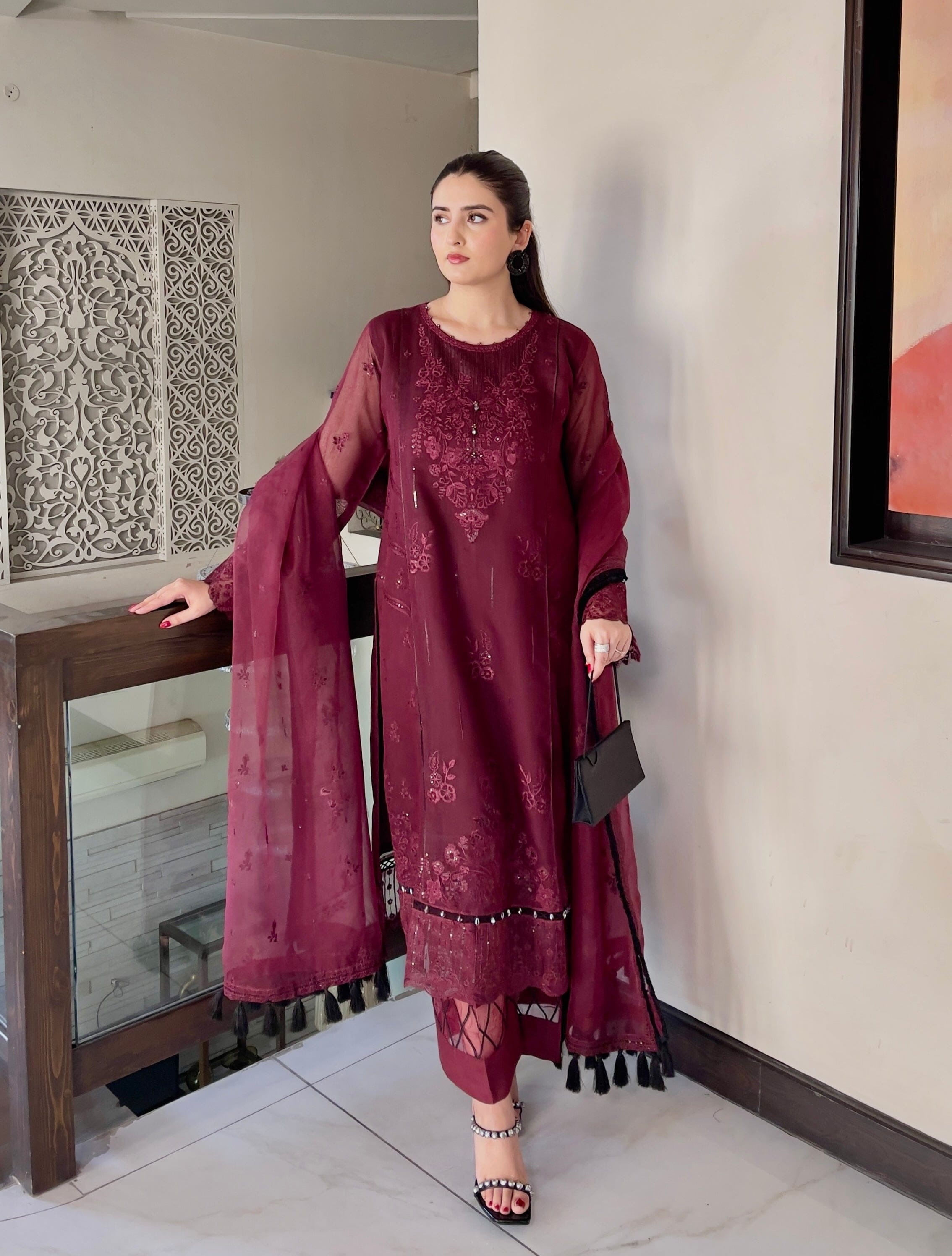 Ayesha.B 3pcs (shahi)