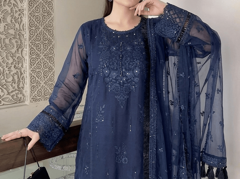 Ayesha.B 3pcs (shahi)