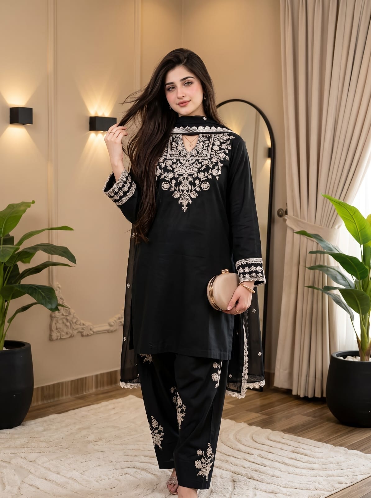 Ayesha.B 3pcs (zaroon)