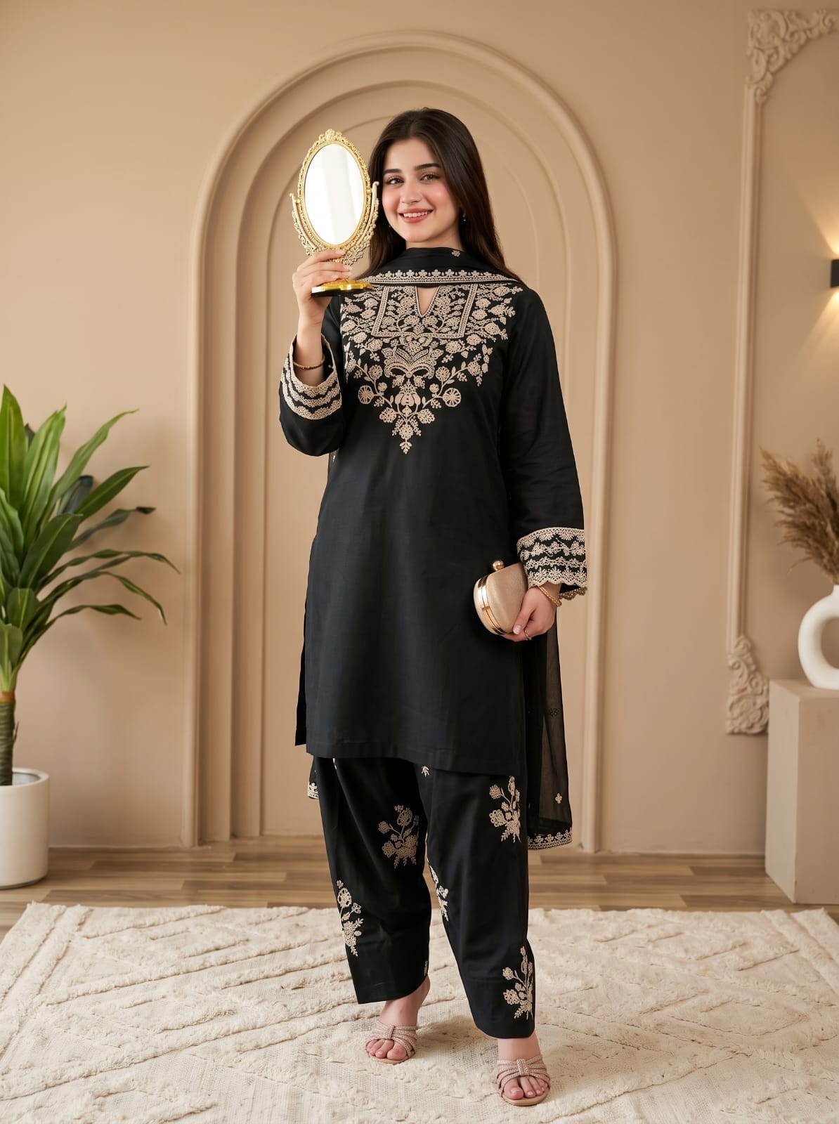Ayesha.B 3pcs (zaroon)