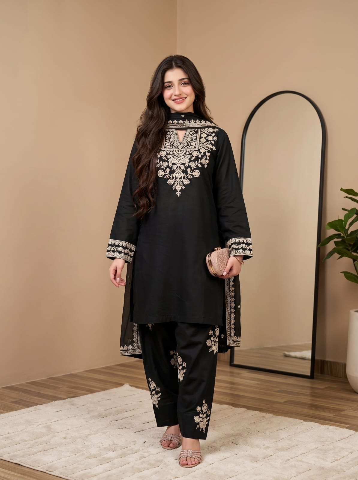 Ayesha.B 3pcs (zaroon)