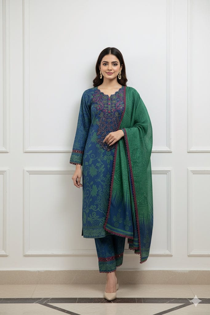 Ayesha.B Medium 3pcs (Jasmine)