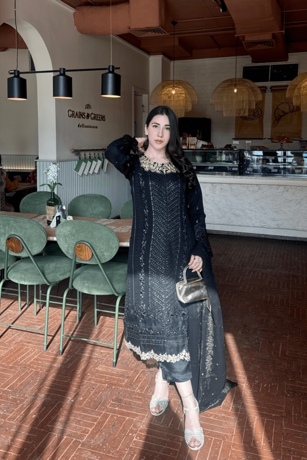 Ayesha.B Small / Black 3pcs (Aashi)