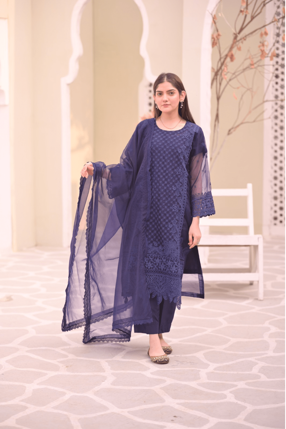 Ayesha.B Small / Blue 3pcs (Amal)