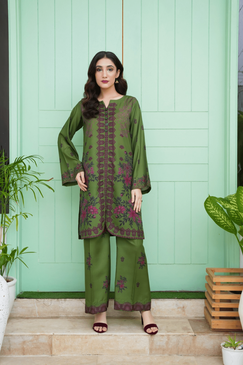 Ayesha.B Small / Green 2pcs (myka)
