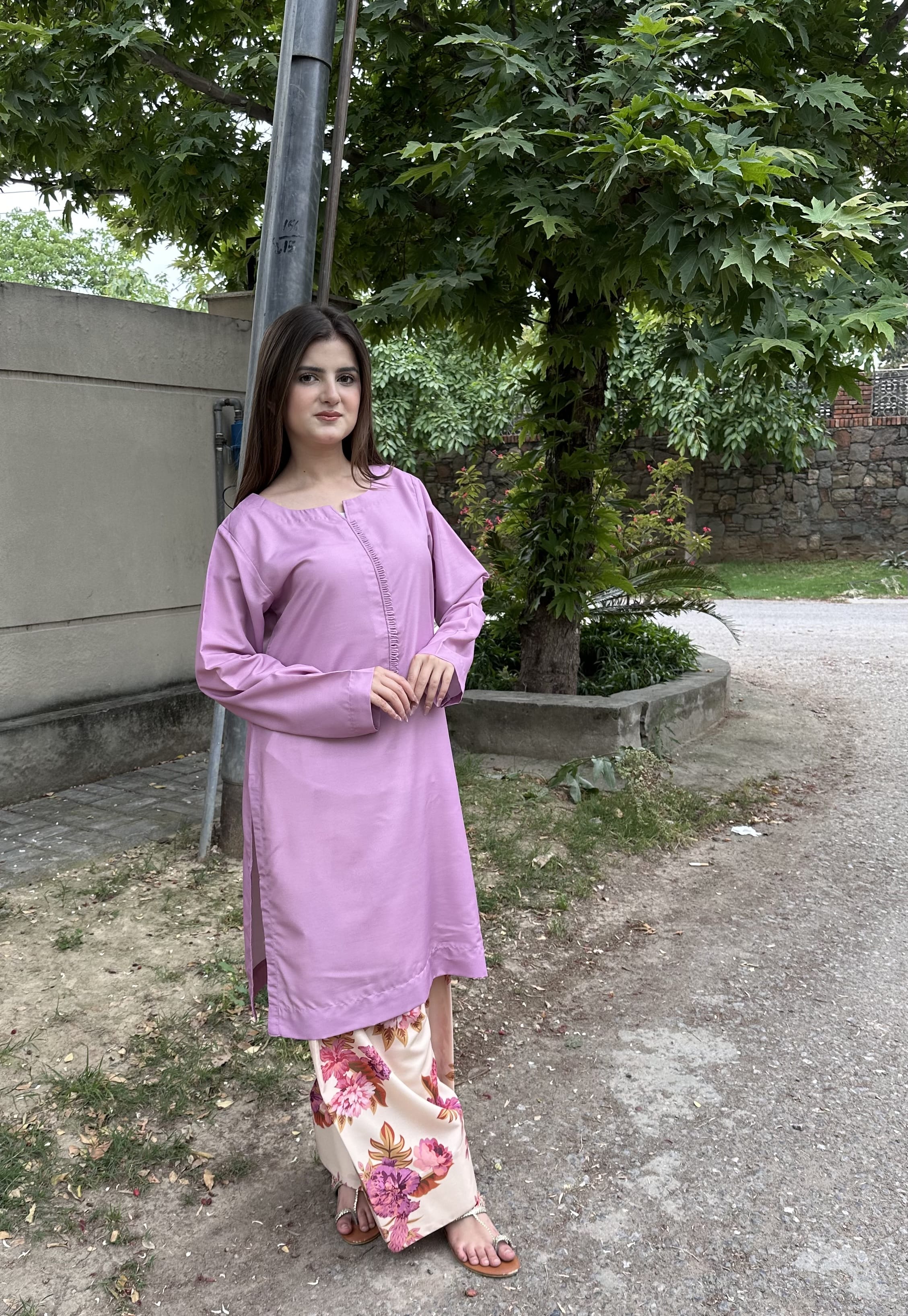 Ayesha.B Small / Lavender 2pcs (flower)